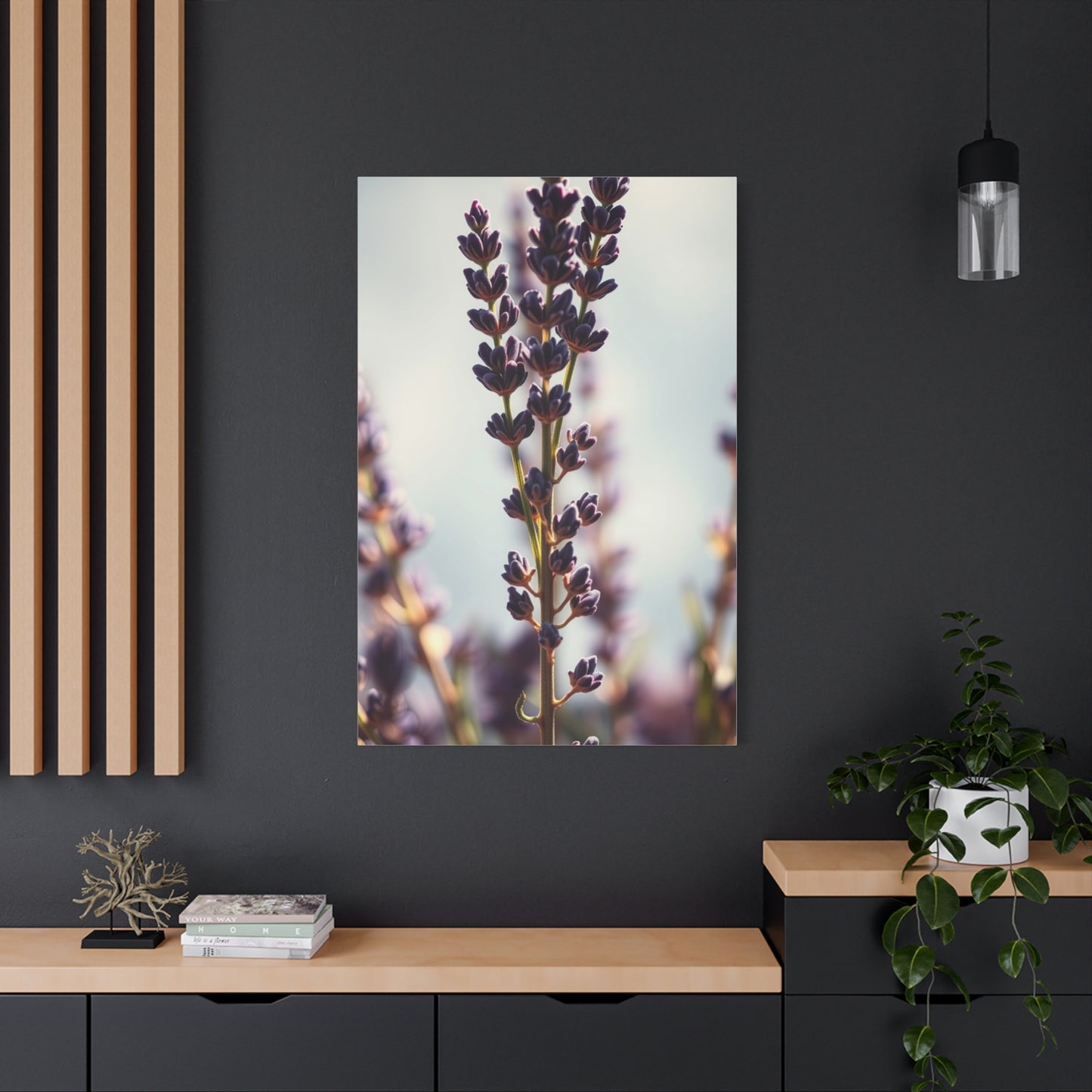 Lavender Herb Art Luxury Canvas Wall Art & Canvas Print