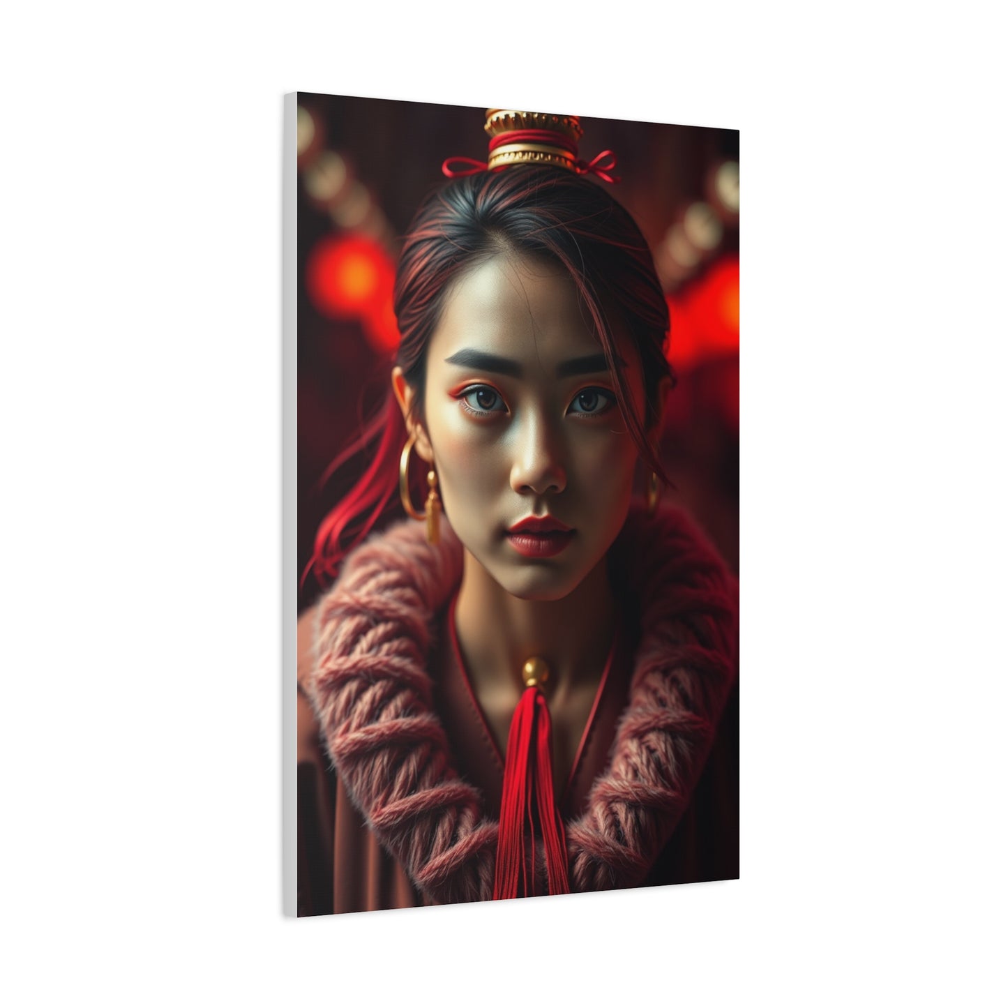 Garnet Essence Masterpiece Wall Art & Canvas Print