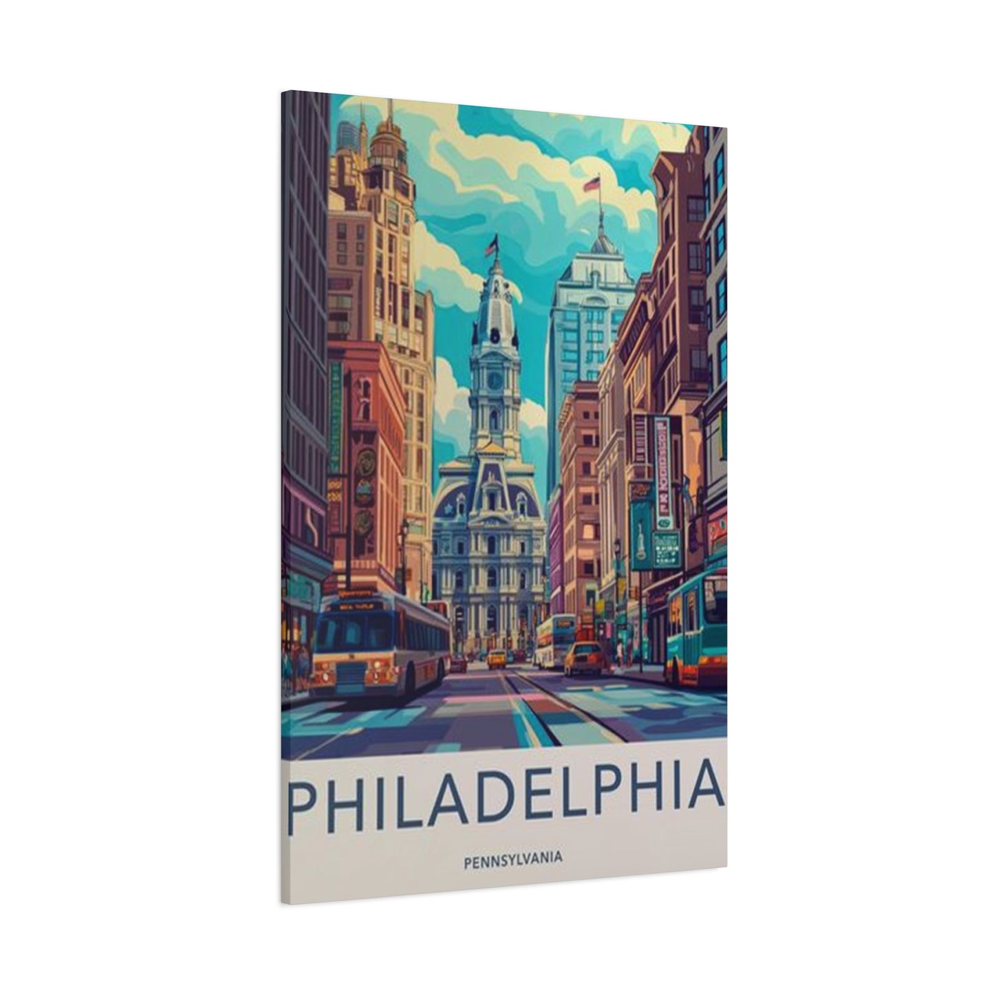 Streets Of Philadelphia Wall Art & Canvas Prints