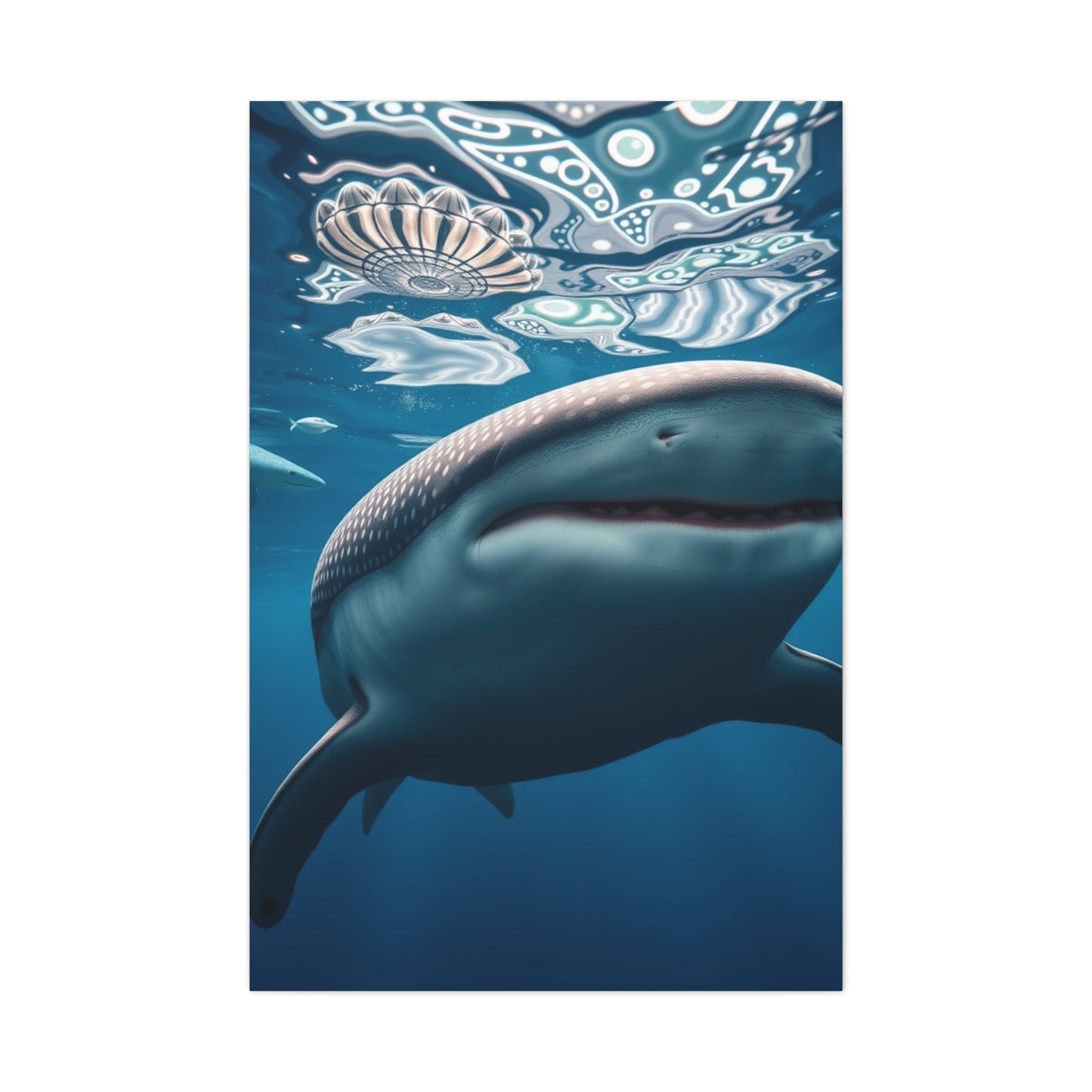 Masterpiece Whale Shark Art Vision Wall Art & Canvas Print