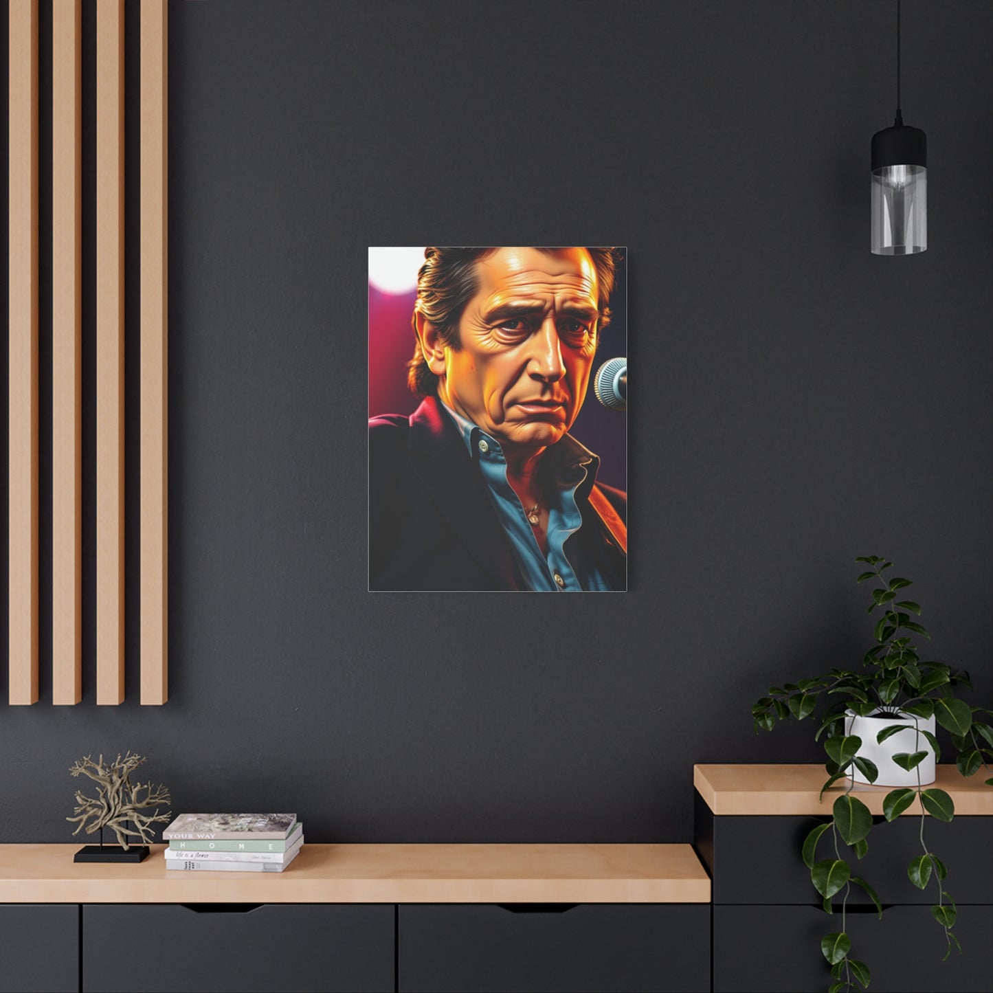 Johnny Cash Art Canvas Art 1 Wall Art & Canvas Print