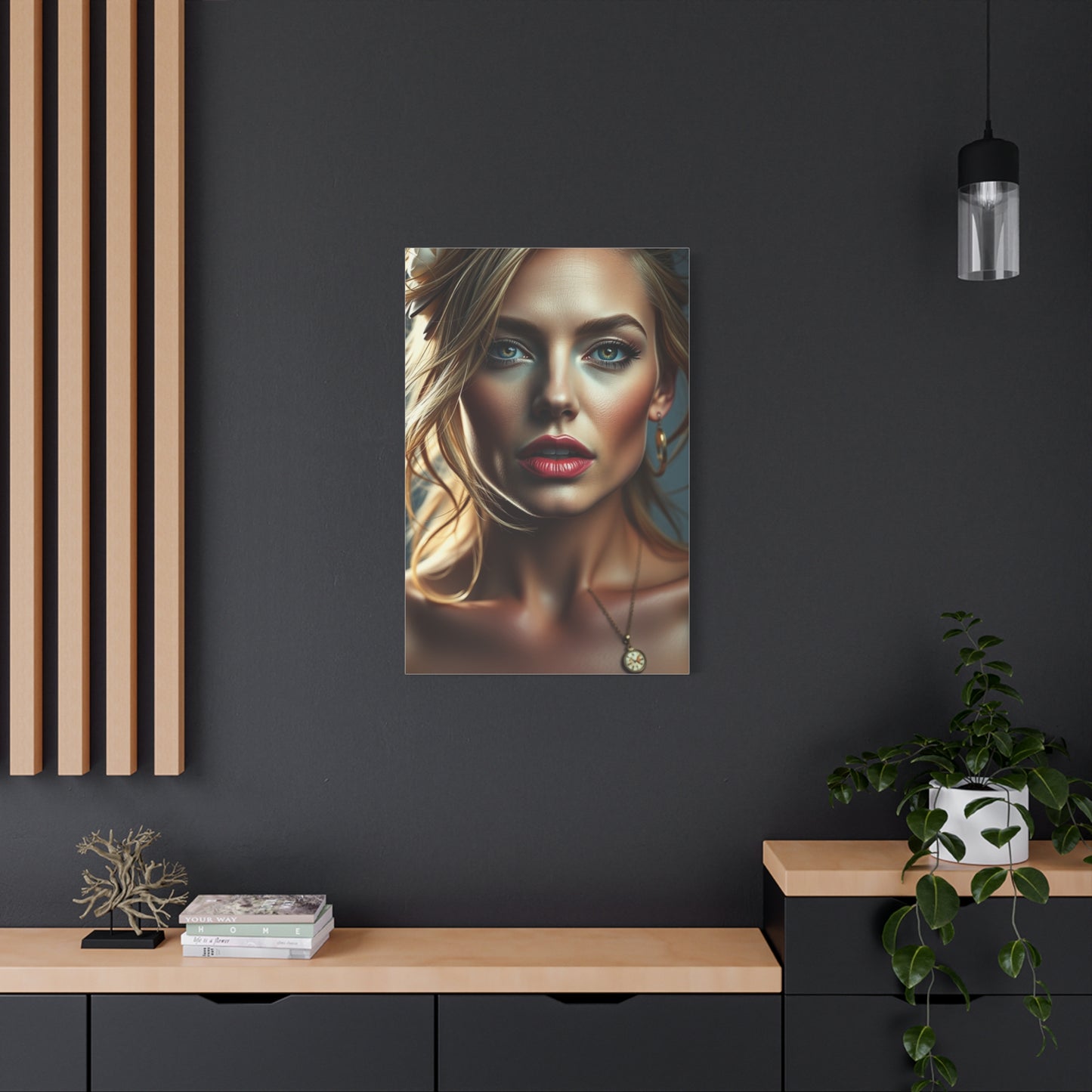 Moss Divinity Canvas Wall Art & Canvas Print
