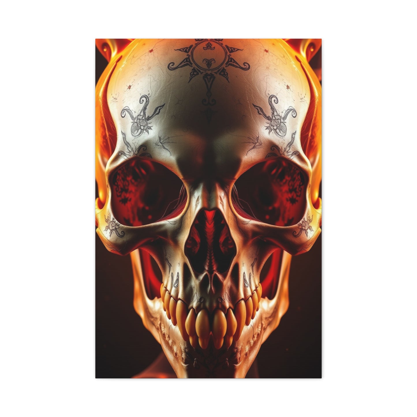 Skull Art Premium Canvas 19 Wall Art & Canvas Print