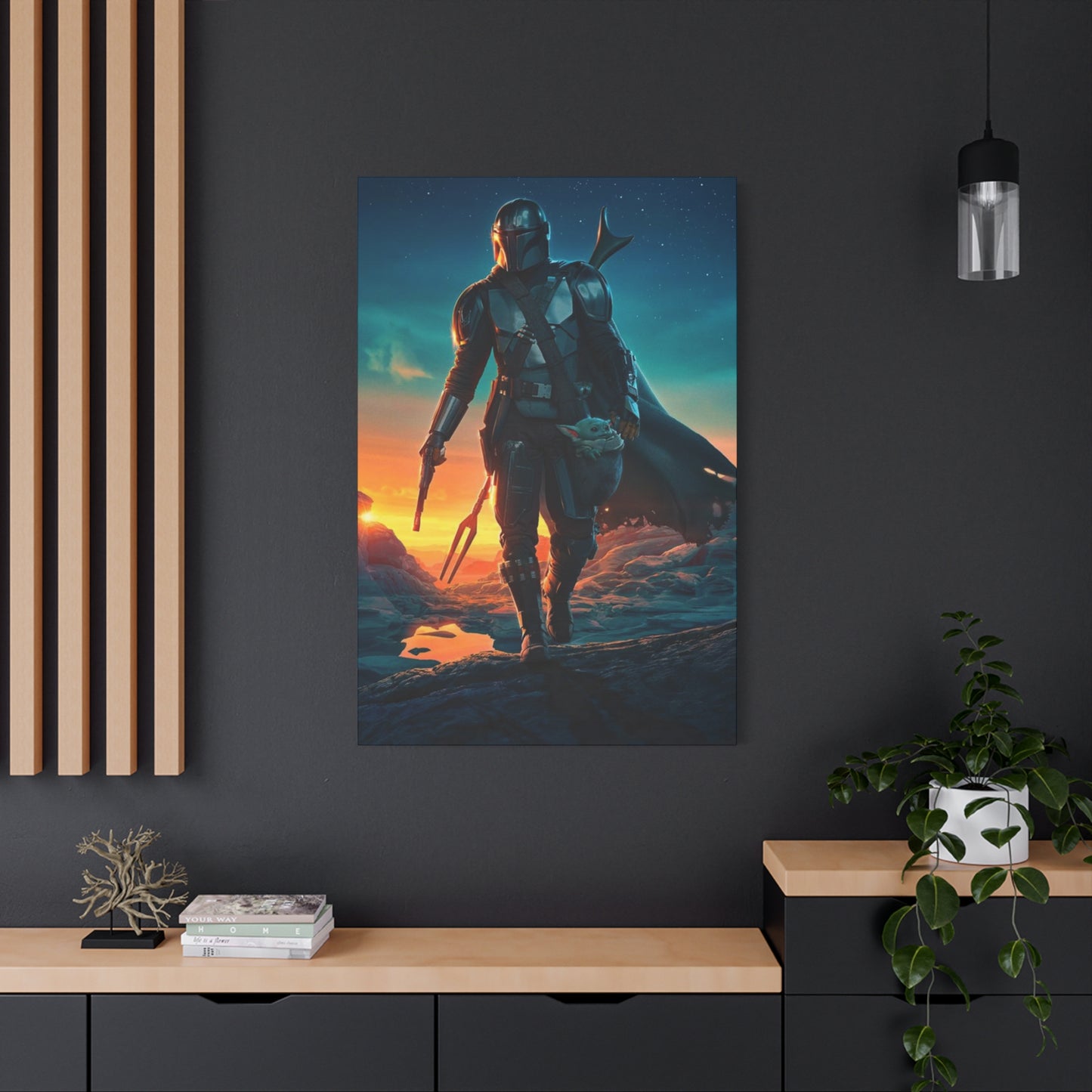 Star Wars Character And Yoda Wall Art & Canvas Prints