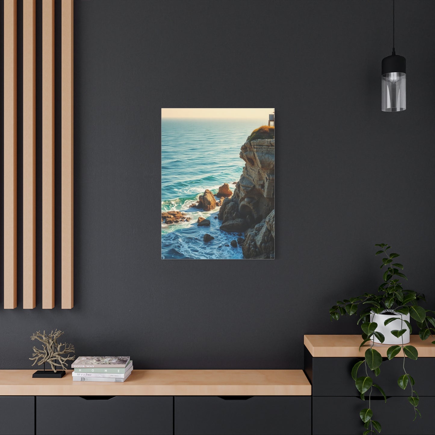 Shoreline Symphony Artwork Wall Art & Canvas Print