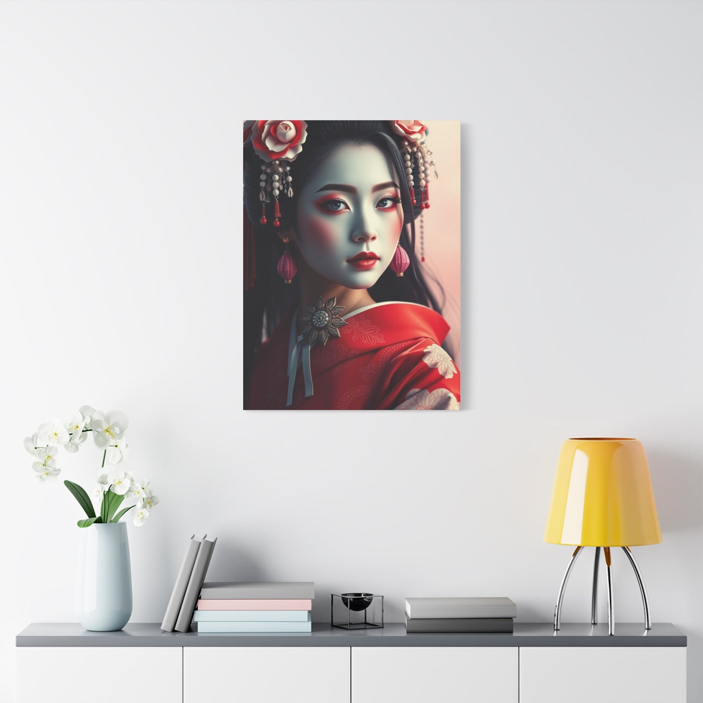 Geisha Art Canvas Art 5 Wall Art & Canvas Print