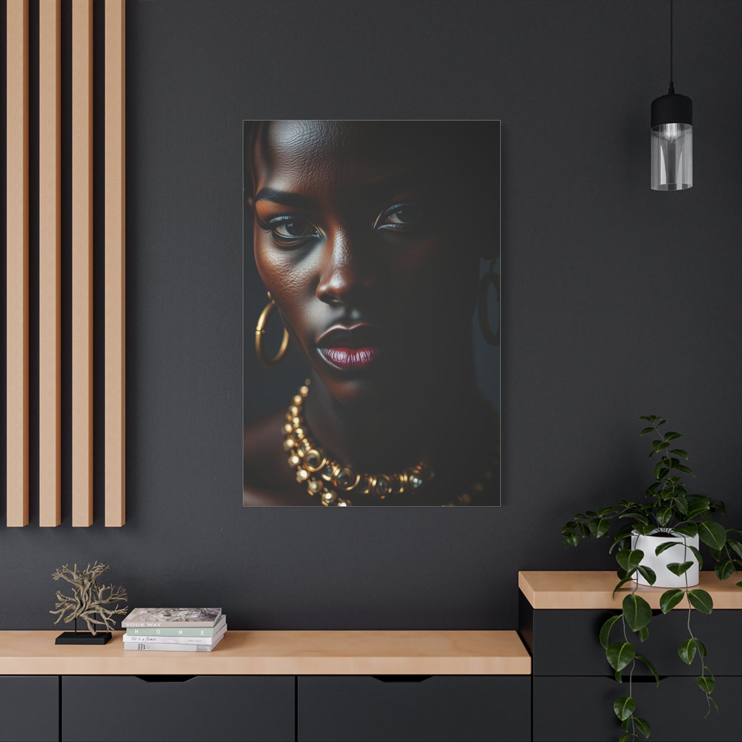 Black Love Art Luxury Canvas Wall Art & Canvas Print