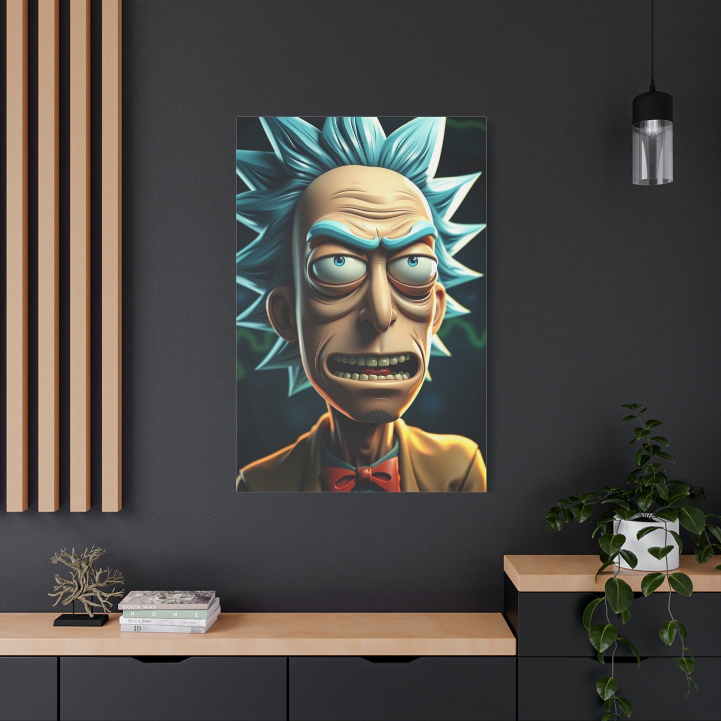 Interdimensional Elegance Panel wall art & canvas print