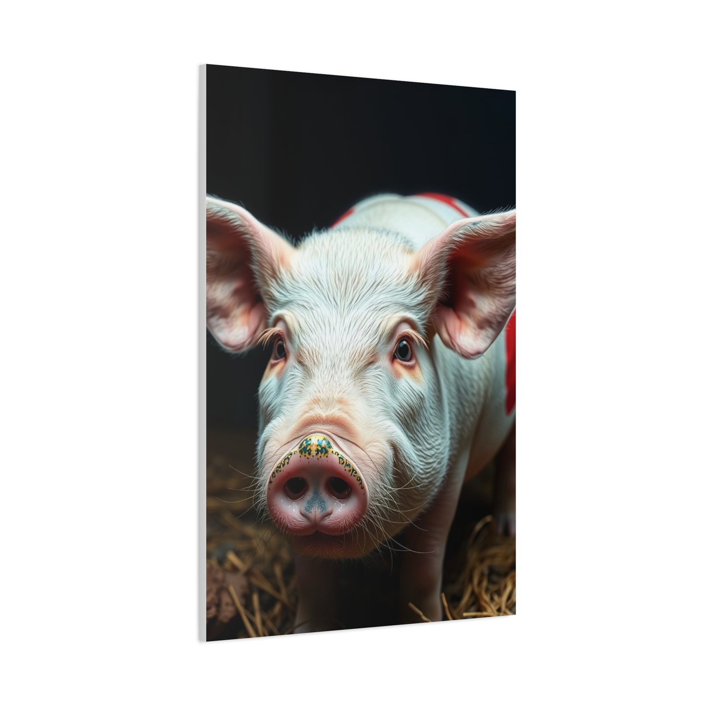 Pig Art Canvas Art 2 Wall Art & Canvas Print