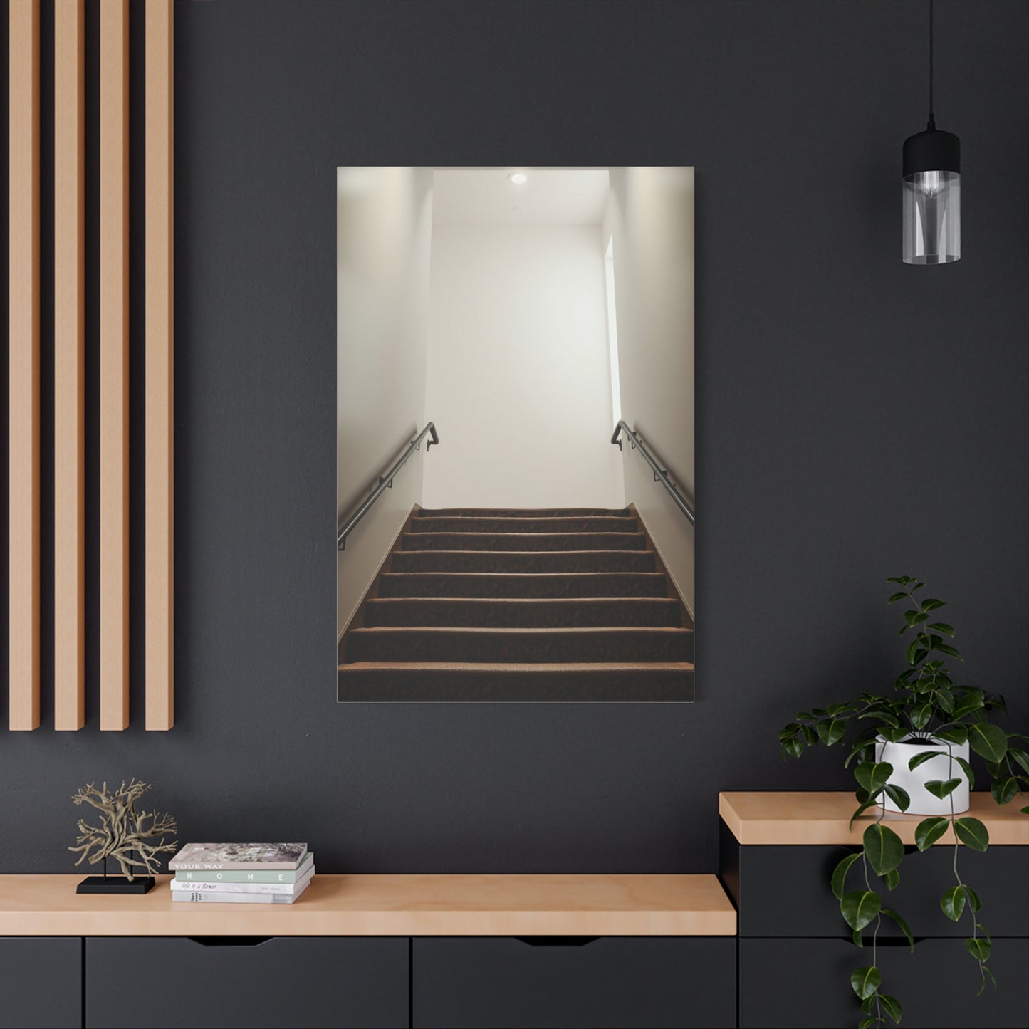 Supreme Stair & Staircase Art Beautiful Collection Wall Art & Canvas Print