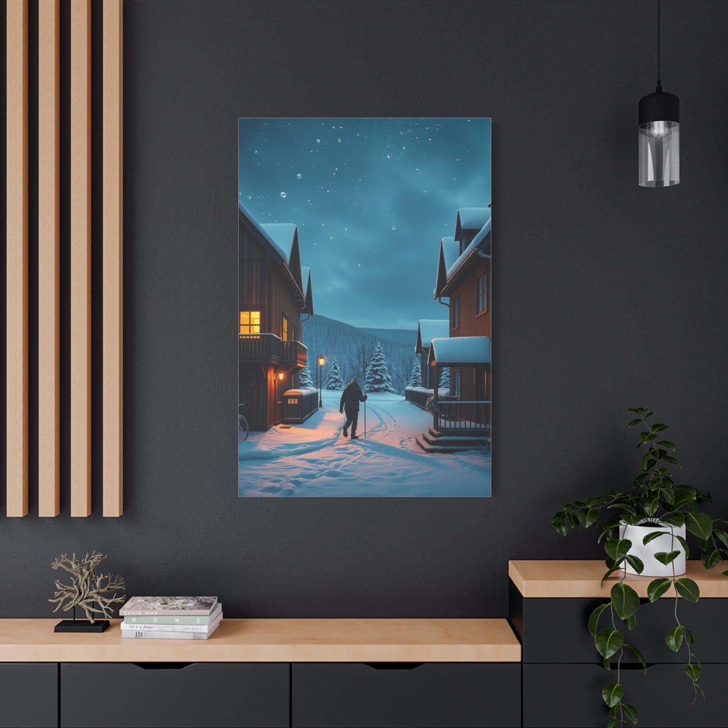 Nordic Ethereal Canvas Wall Art & Canvas Print