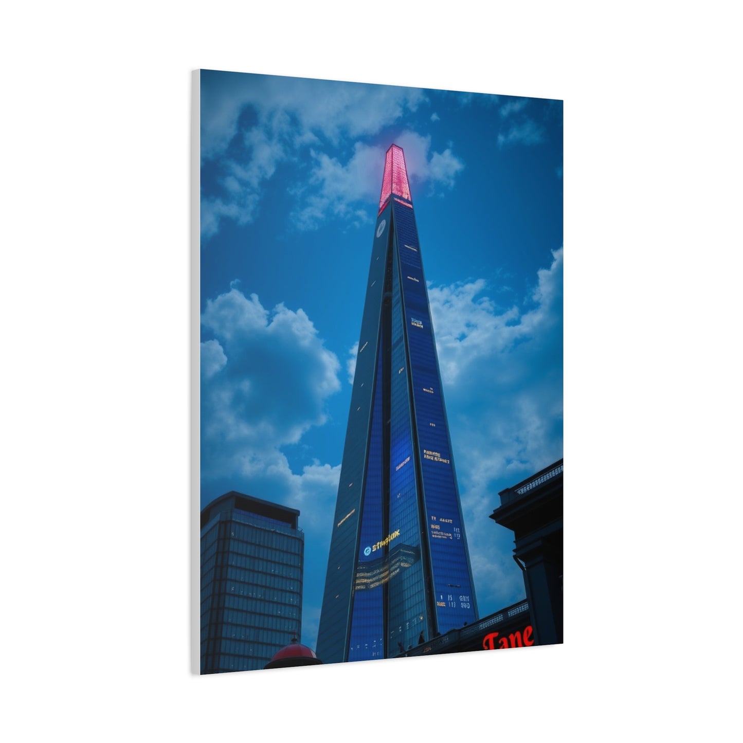 Opulent Structure Elegance Wall Art & Canvas Print