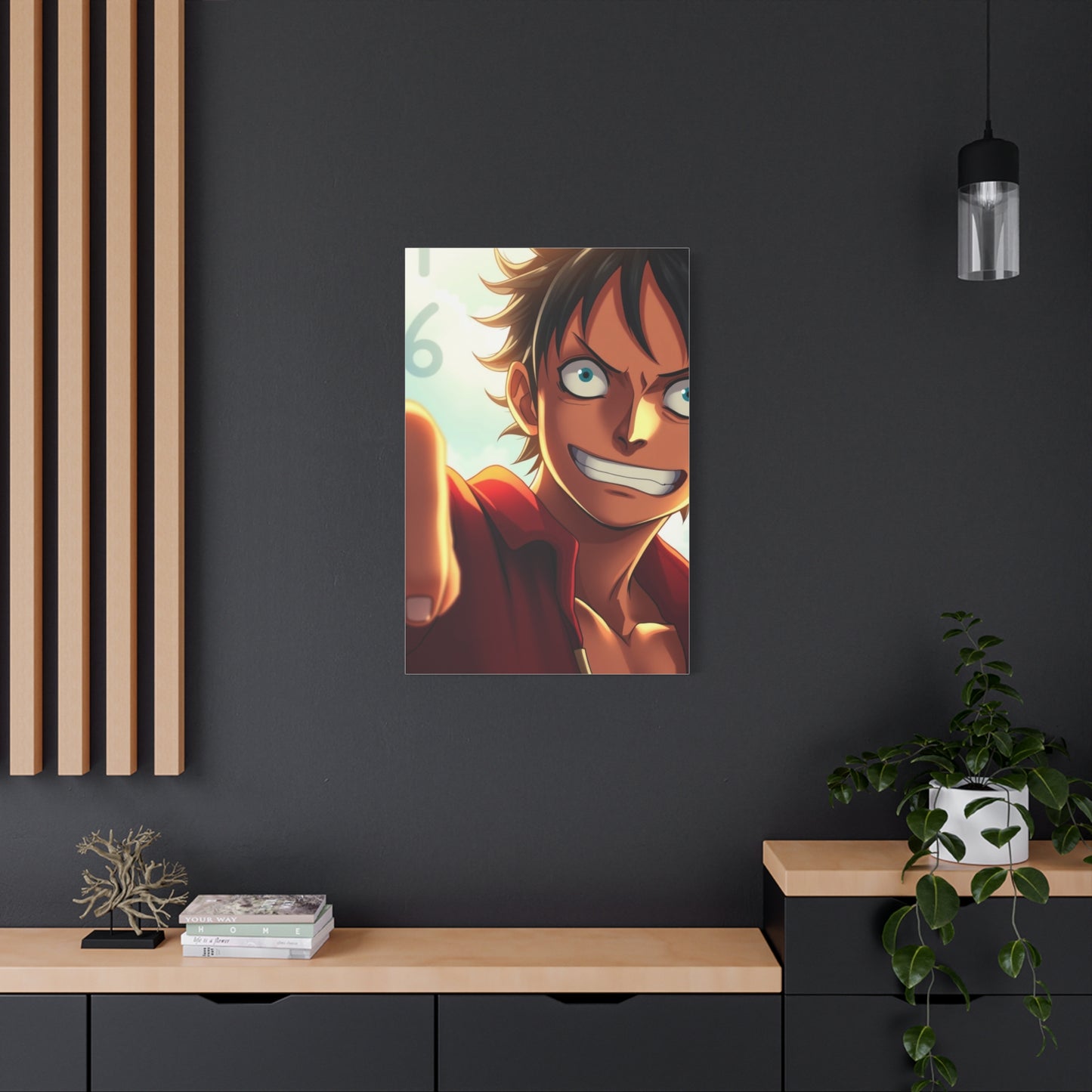 Monkey D. Luffy Art Canvas Art 4 Wall Art & Canvas Print