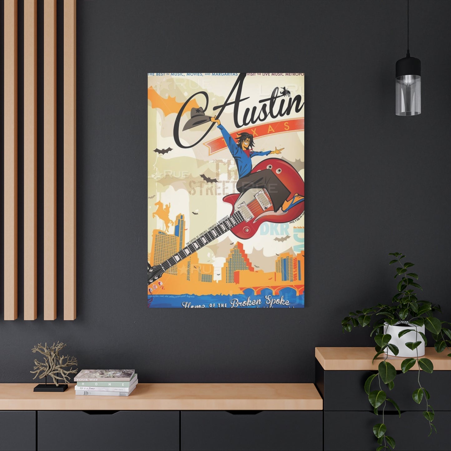 Austin Texas Poster Wall Art & Canvas Prints