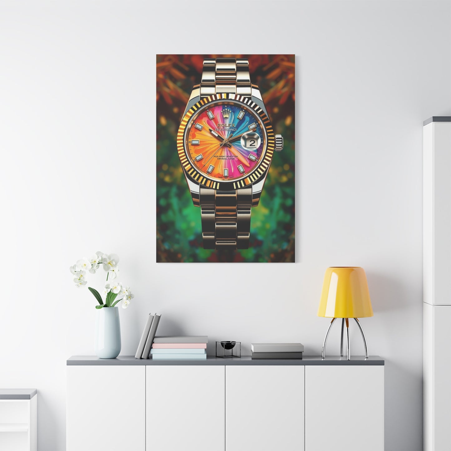 Rolex Art Premium Canvas 18 Wall Art & Canvas Print