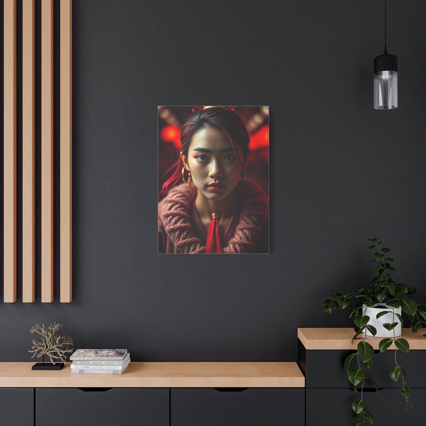 Garnet Essence Masterpiece Wall Art & Canvas Print