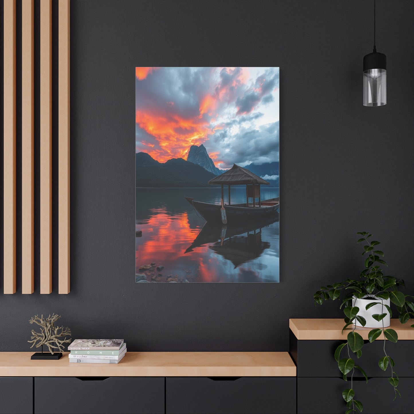 Luminous Ripples Portrait Wall Art & Canvas Print