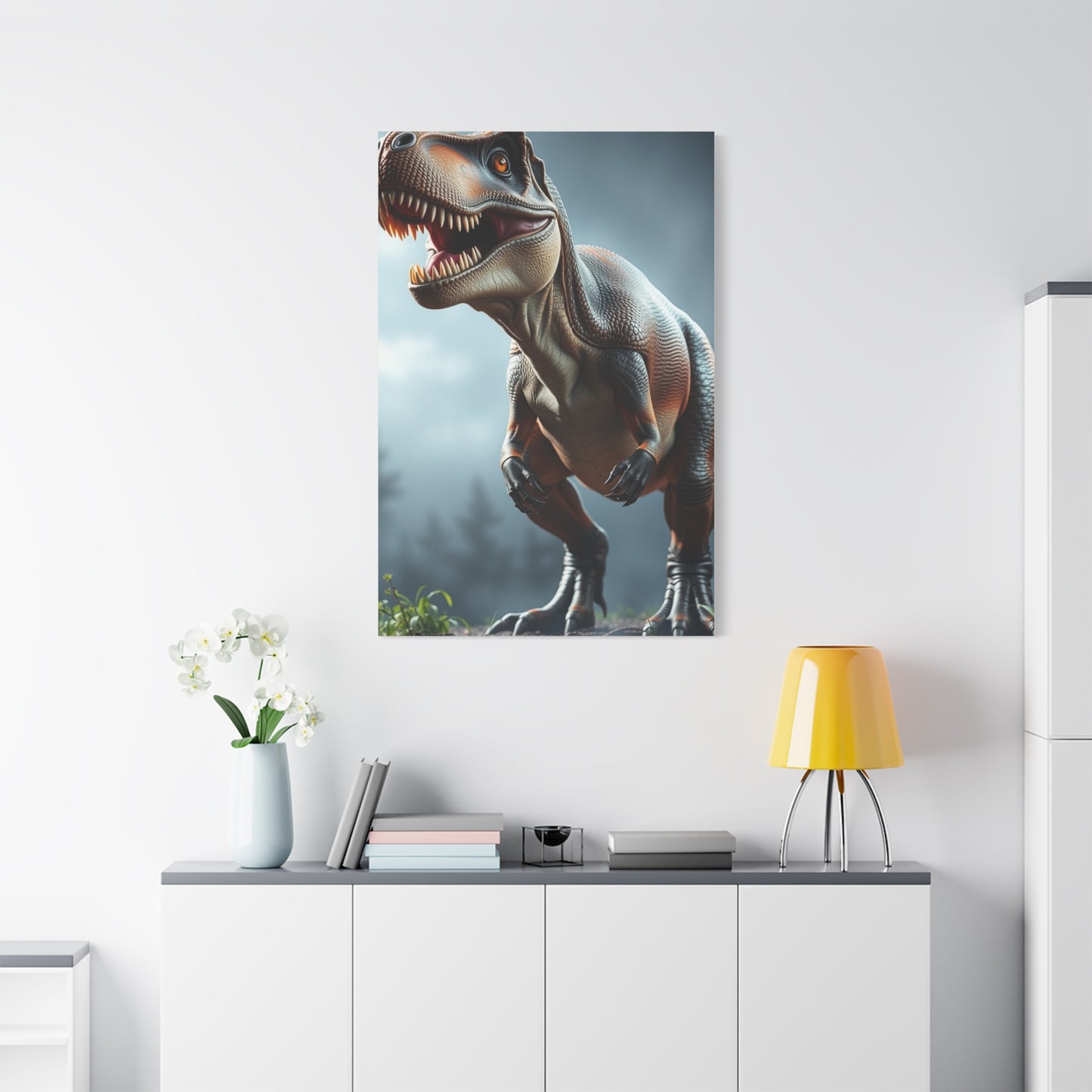 Tyrannosaurus Rex Art Canvas Art 3 Wall Art & Canvas Print
