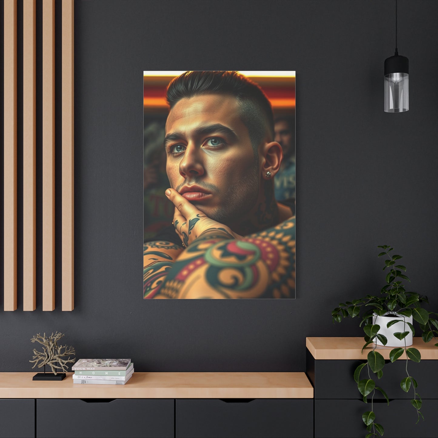 Tattoo Parlor Art Refined Canvas Wall Art & Canvas Print