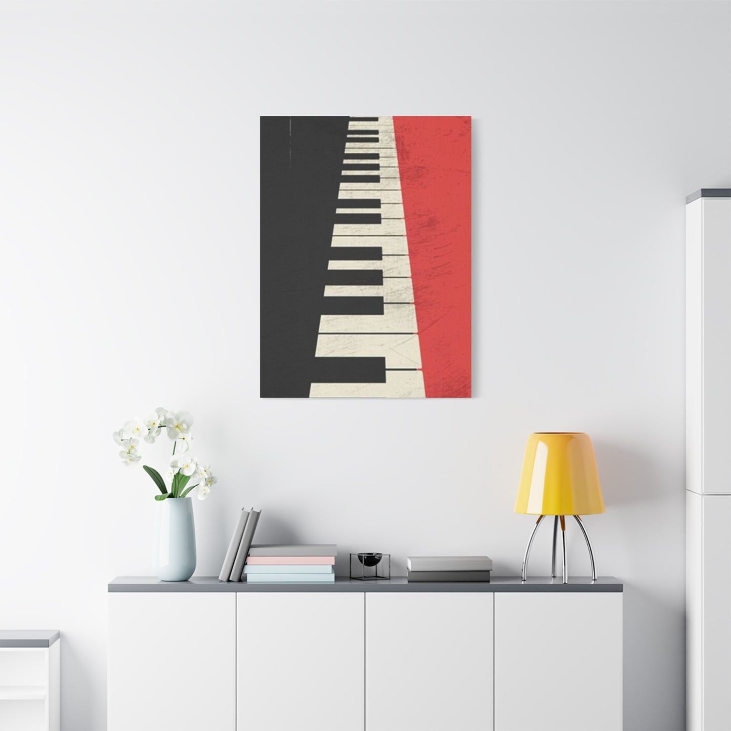 Black And Red Piano Wall Art & Canvas Prints