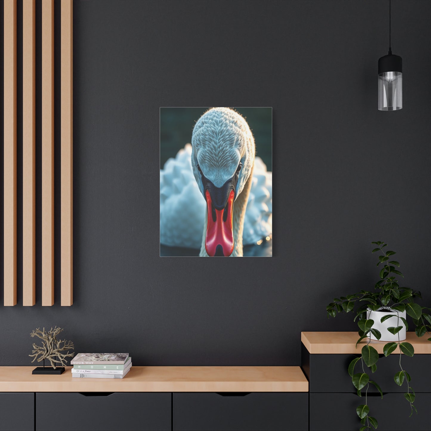 Swan Art Canvas Art 9 Wall Art & Canvas Print