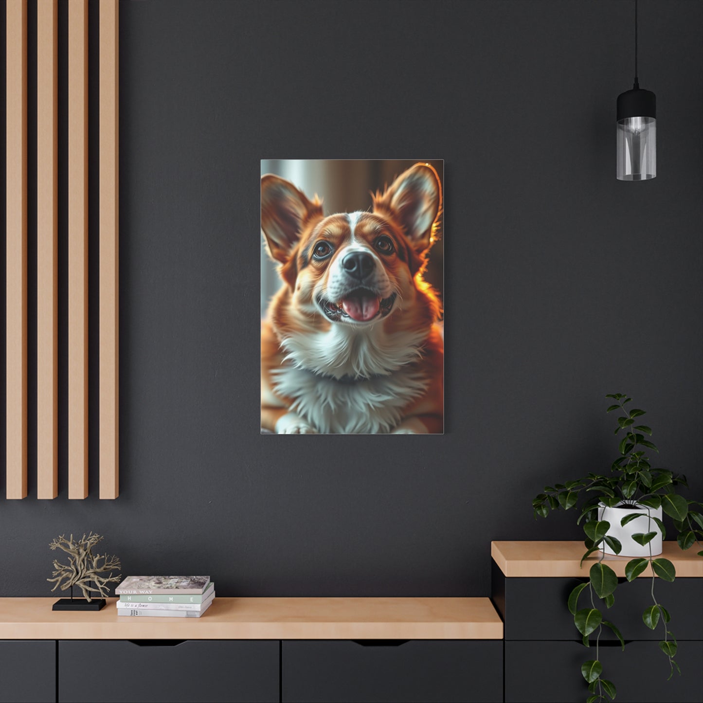 Corgi Dog Art Canvas Art 4 Wall Art & Canvas Print