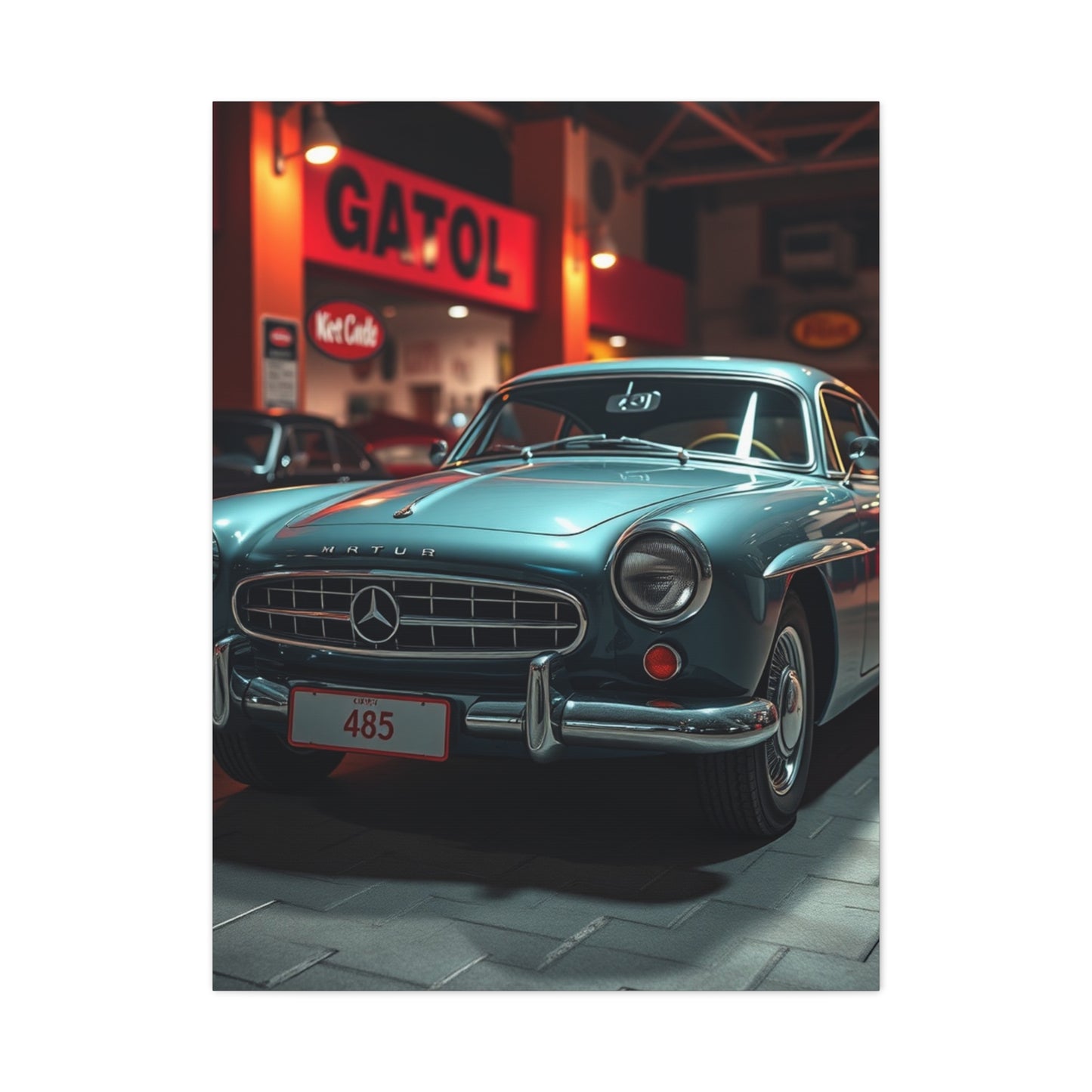 Historic Auto Aesthetic Wall Art & Canvas Print