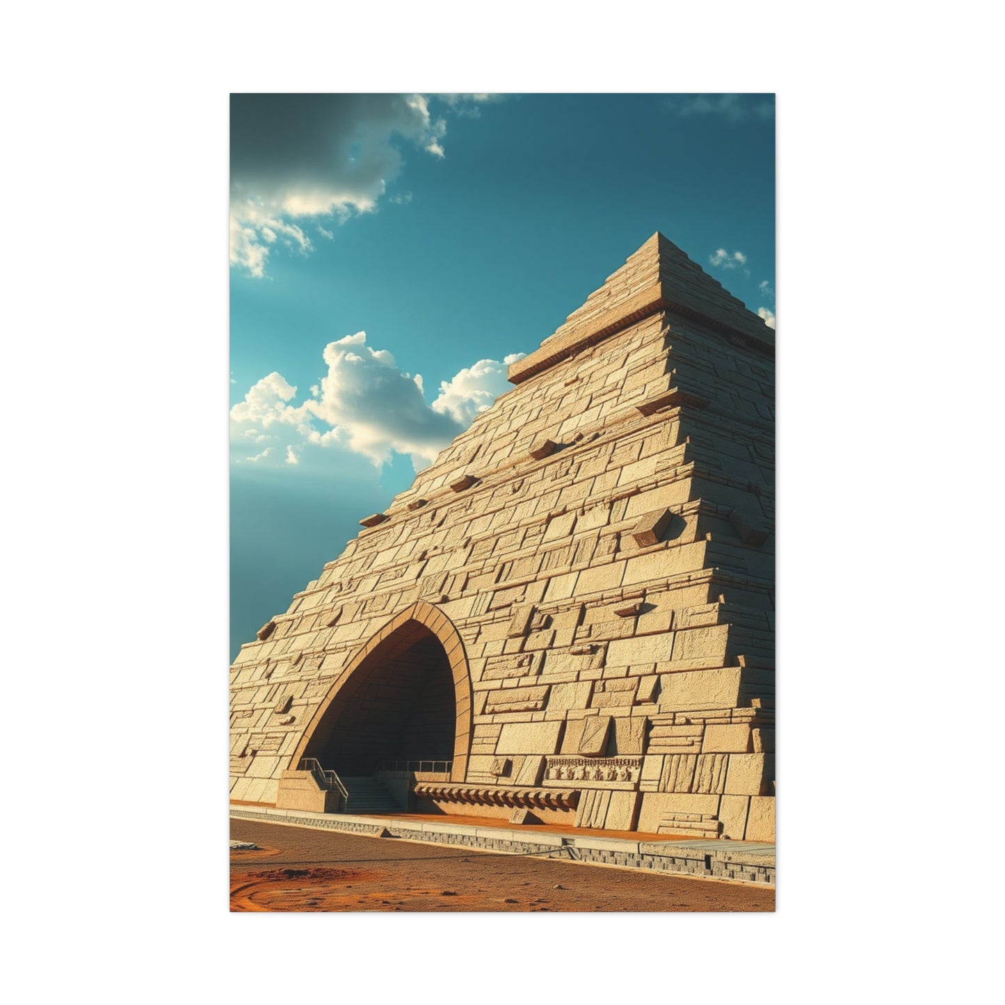 Pyramid Art Canvas Art 5 Wall Art & Canvas Print