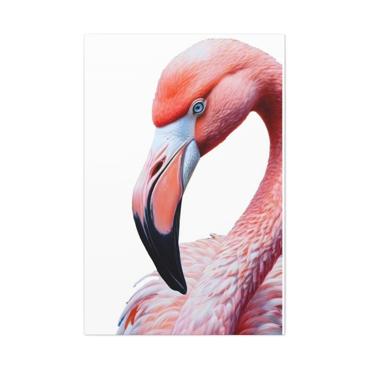 Flaming Portrait Wall Art & Canvas Prints