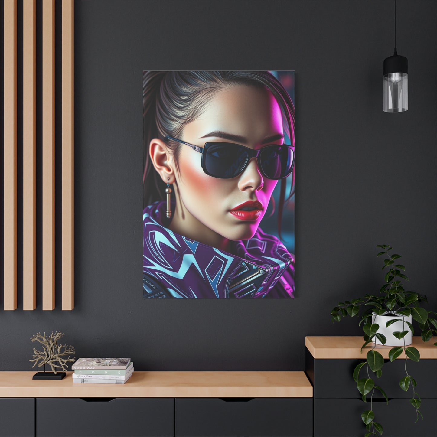 Supreme Cyberpunk Art Beautiful Collection Wall Art & Canvas Print