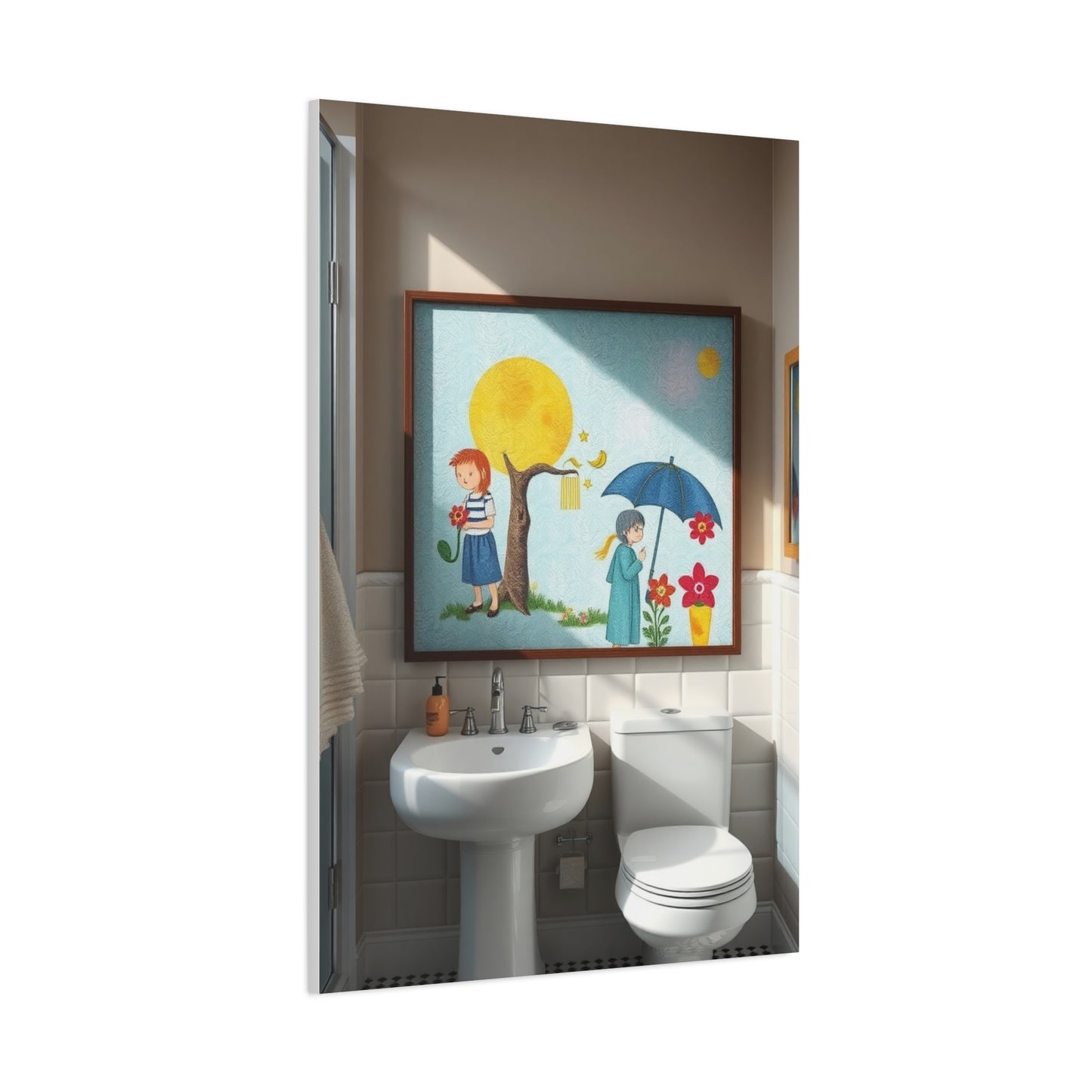 Elite Kid’s Bathroom Art Vision Wall Art & Canvas Print