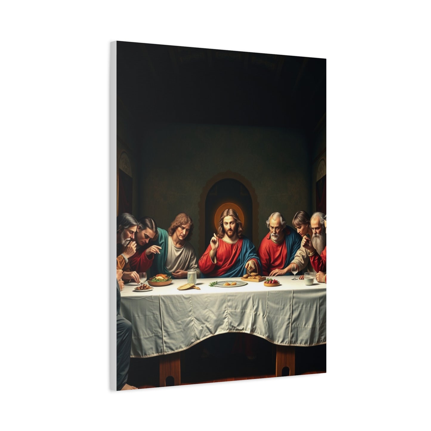 The Last Supper Art Canvas Art 4 Wall Art & Canvas Print