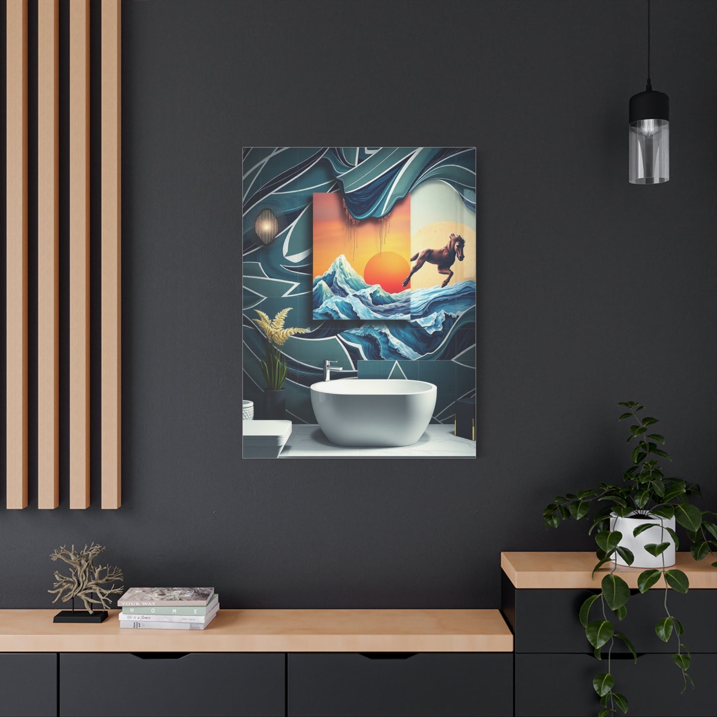Exquisite Aqua Wall Creations Wall Art & Canvas Print