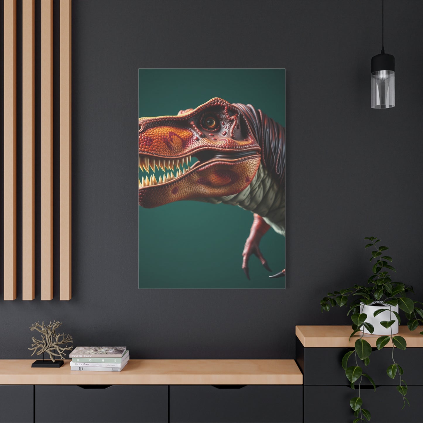 Tyrannosaurus Rex Art Canvas Art 5 Wall Art & Canvas Print