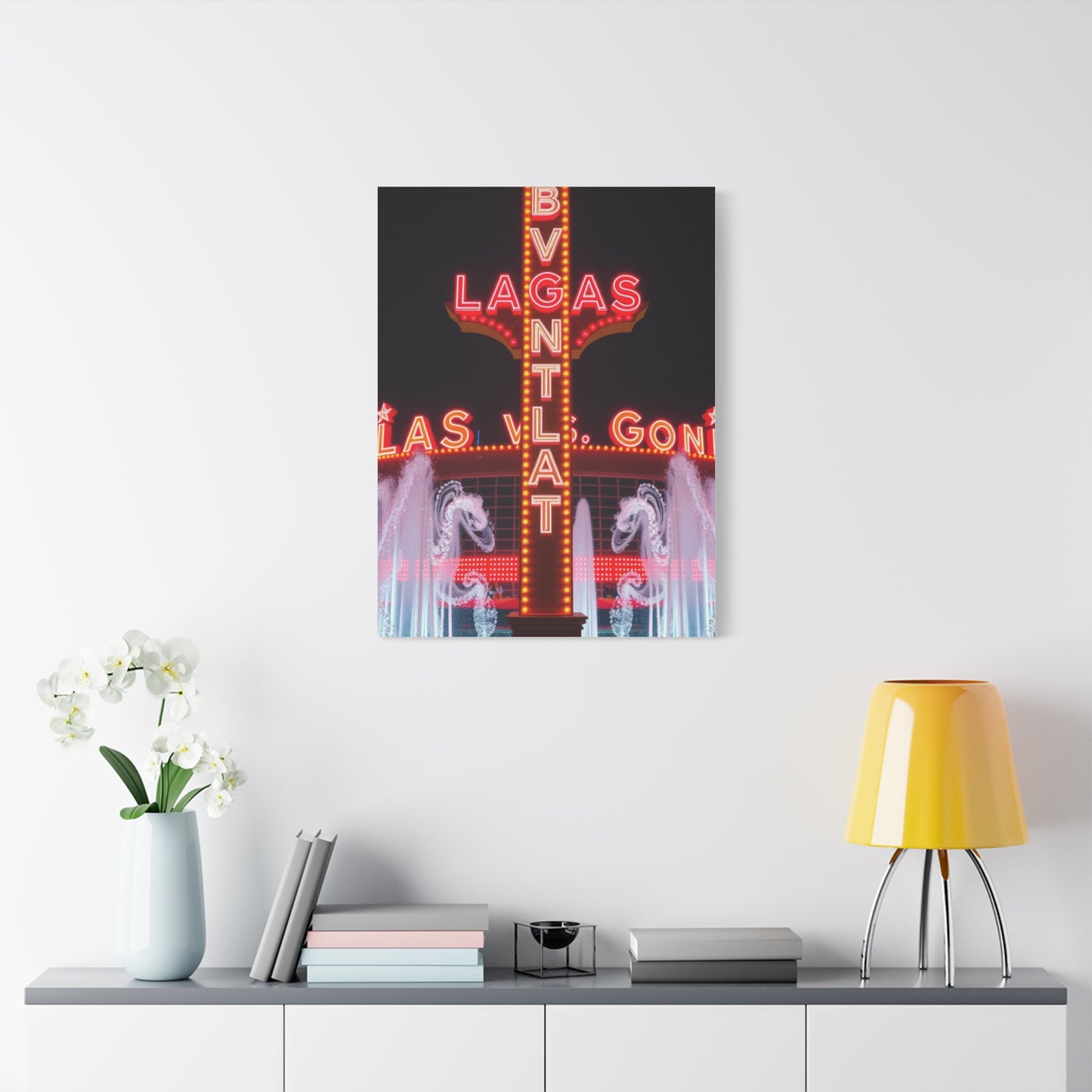 Las Vagas Art Canvas Art 1 Wall Art & Canvas Print