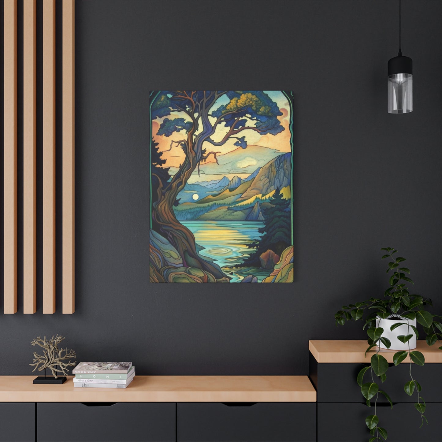 Forest River Landscape Wall Art & Canvas Prints