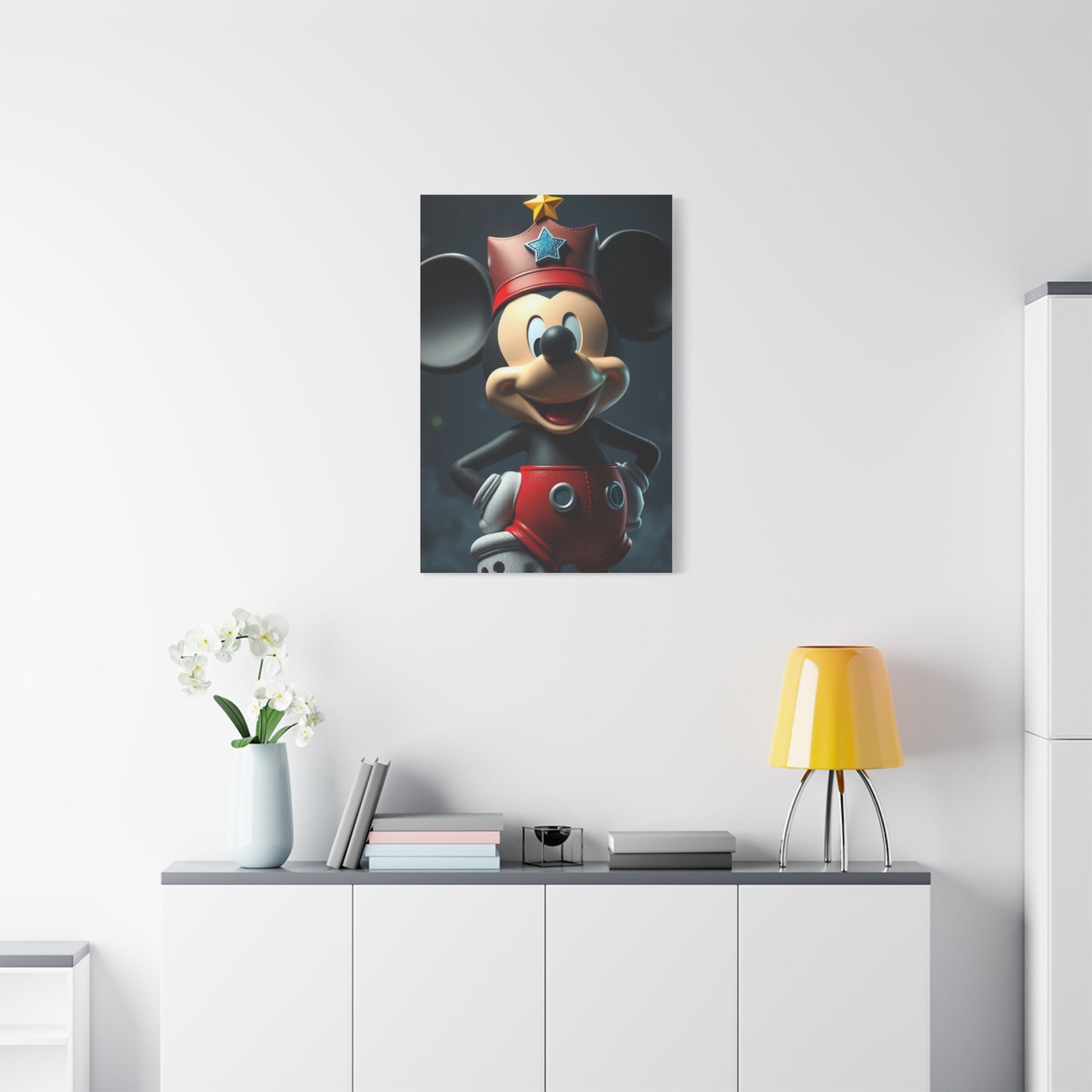 Mickey Mouse Supreme Art Premium Canvas 20 Wall Art & Canvas Print