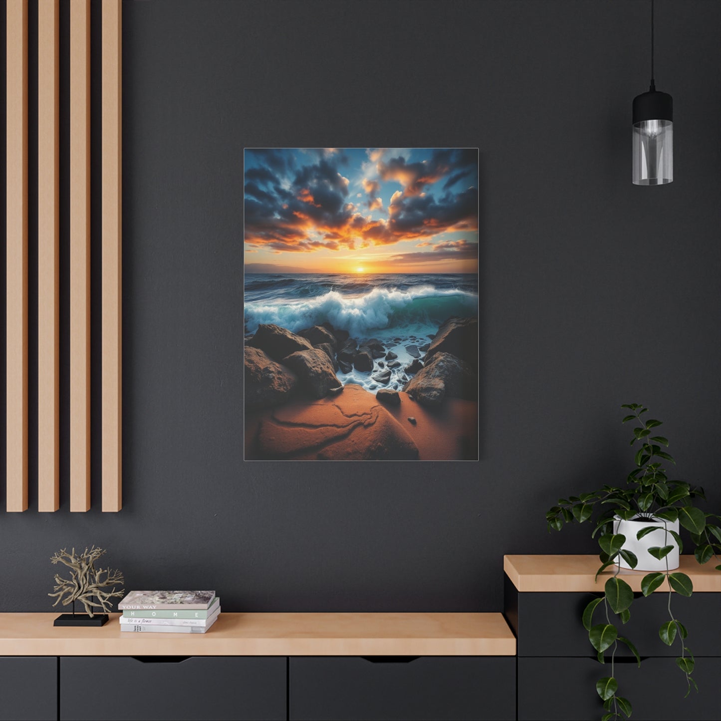 Oceanic Horizon Reverie Wall Art & Canvas Print