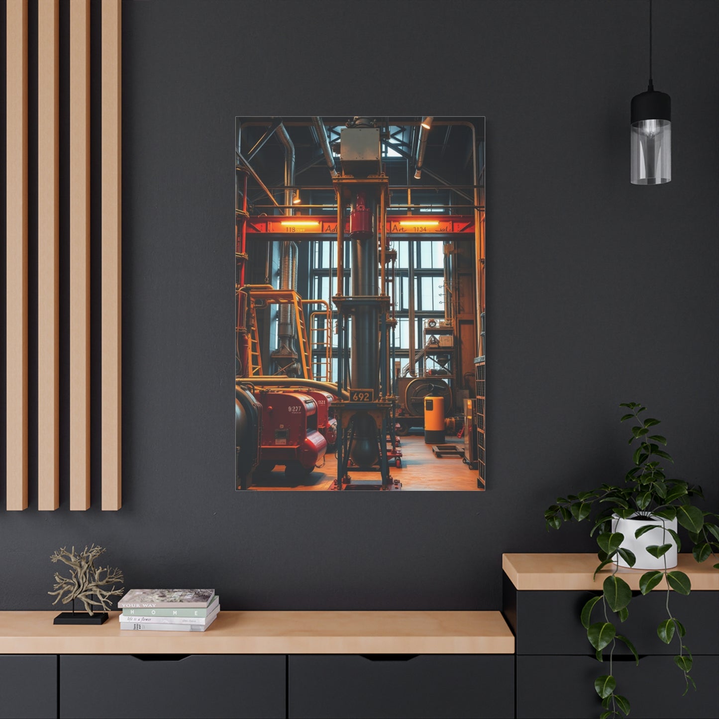 Elite Industrial Art Vision Wall Art & Canvas Print