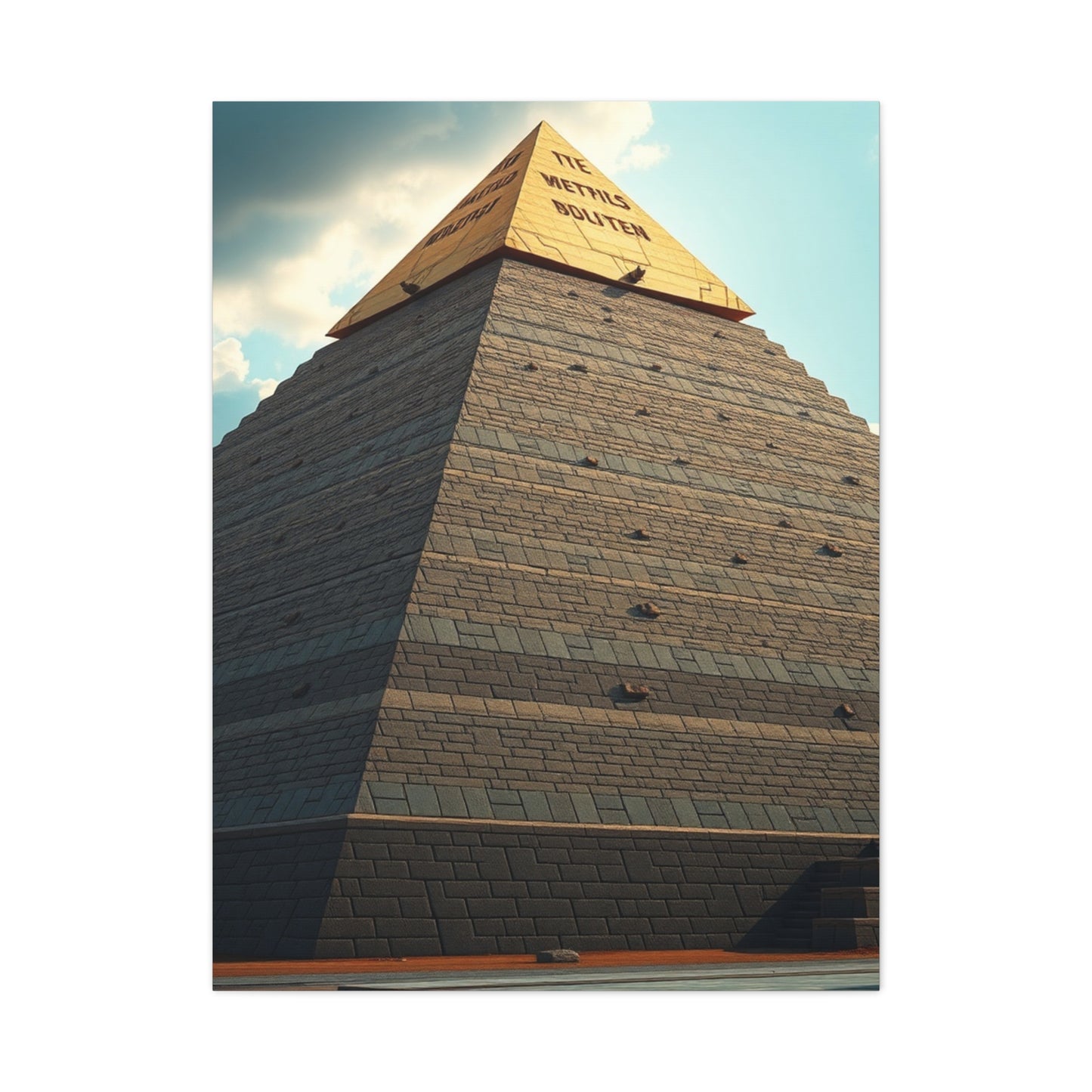 Pyramid Art Canvas Art 7 Wall Art & Canvas Print