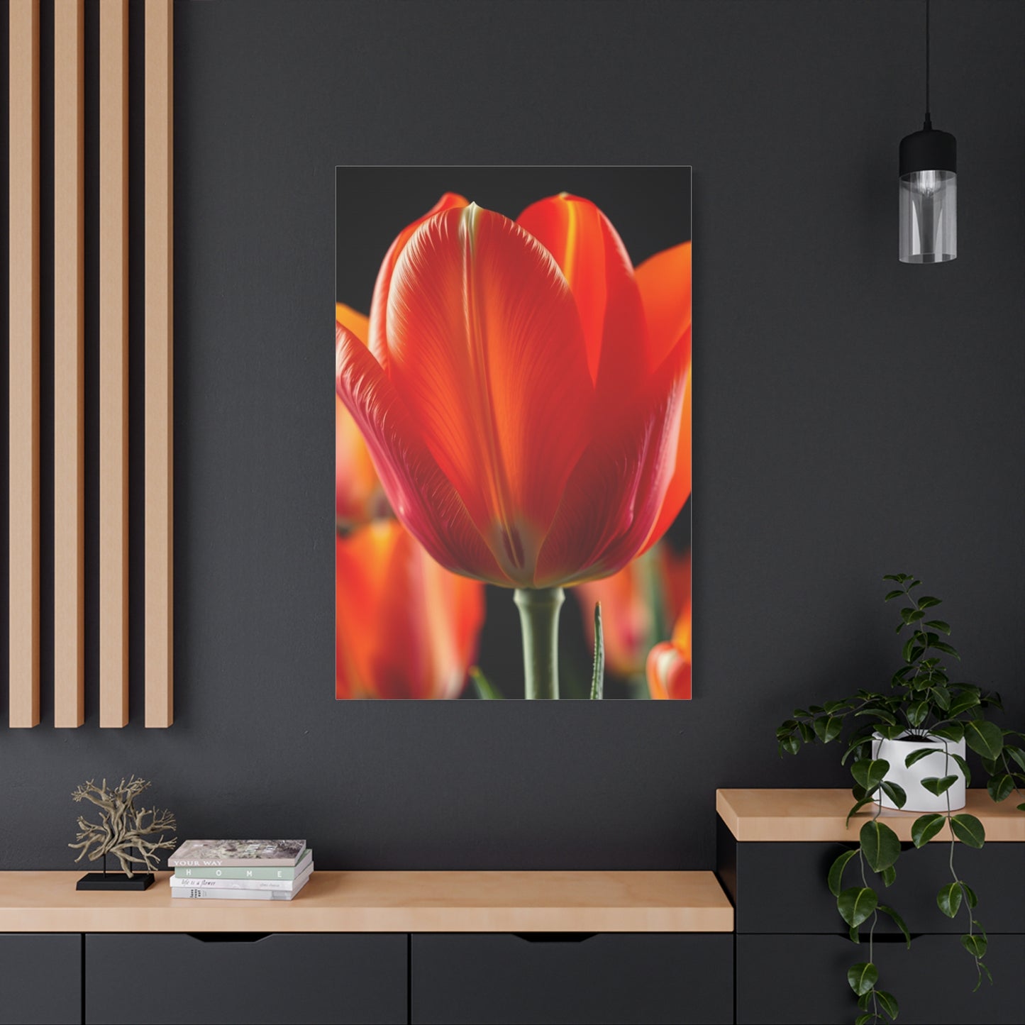 Elite Tulip Flower Art Vision Wall Art & Canvas Print
