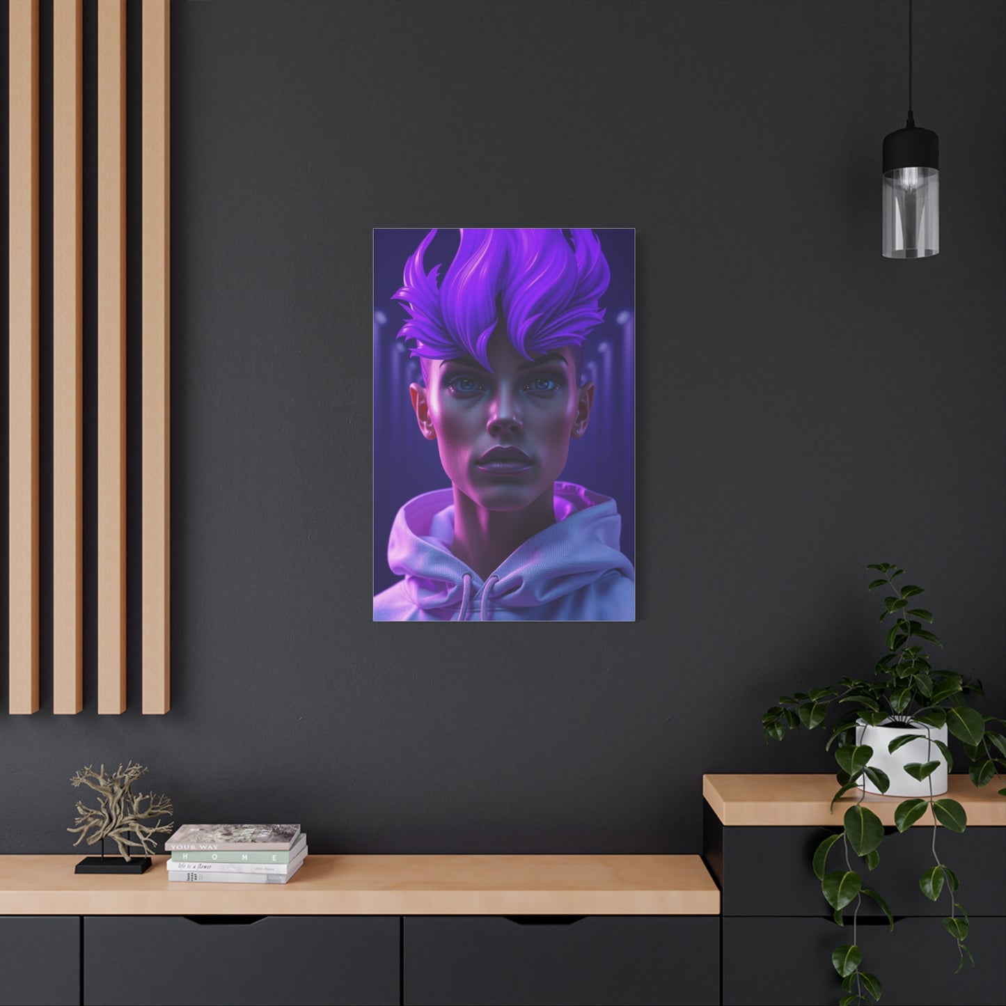 Regal Plum Panorama Wall Art & Canvas Print