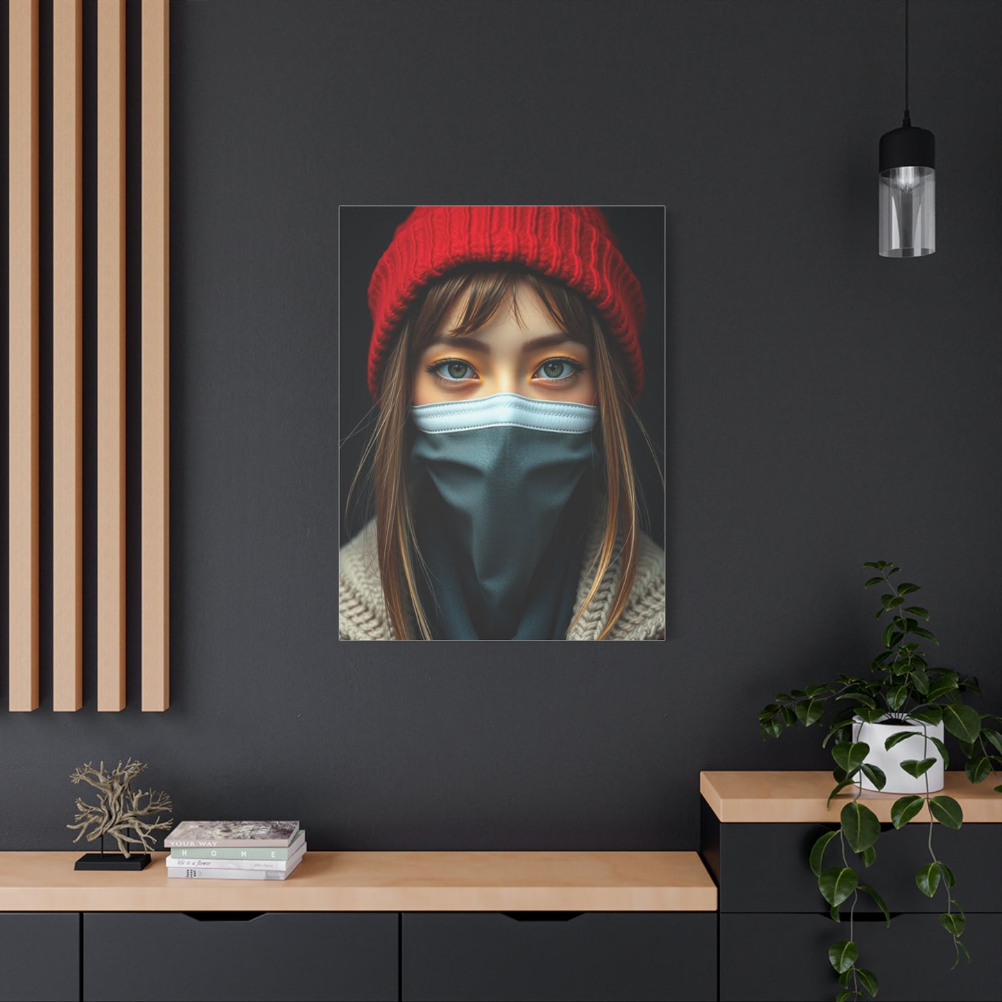 Faceless Portraits Art Canvas Art 3 Wall Art & Canvas Print