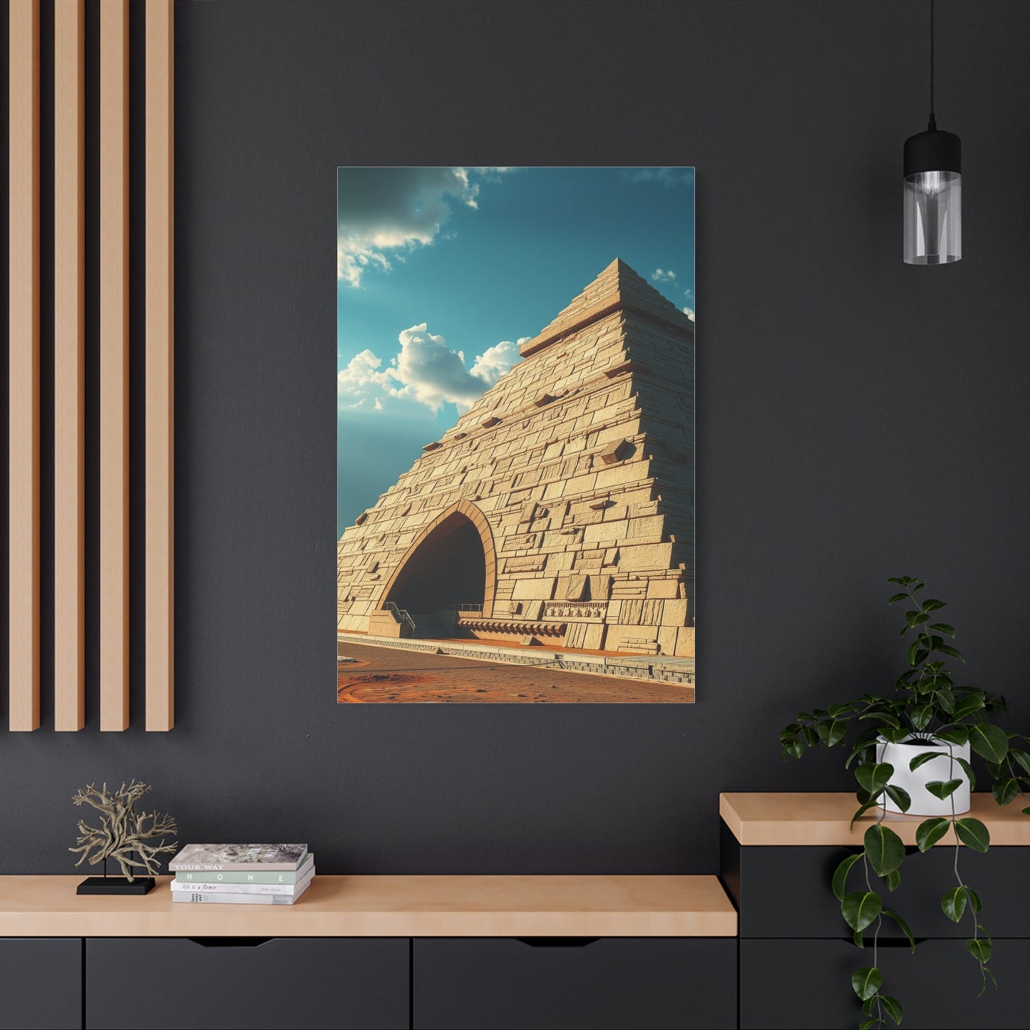 Pyramid Art Canvas Art 5 Wall Art & Canvas Print