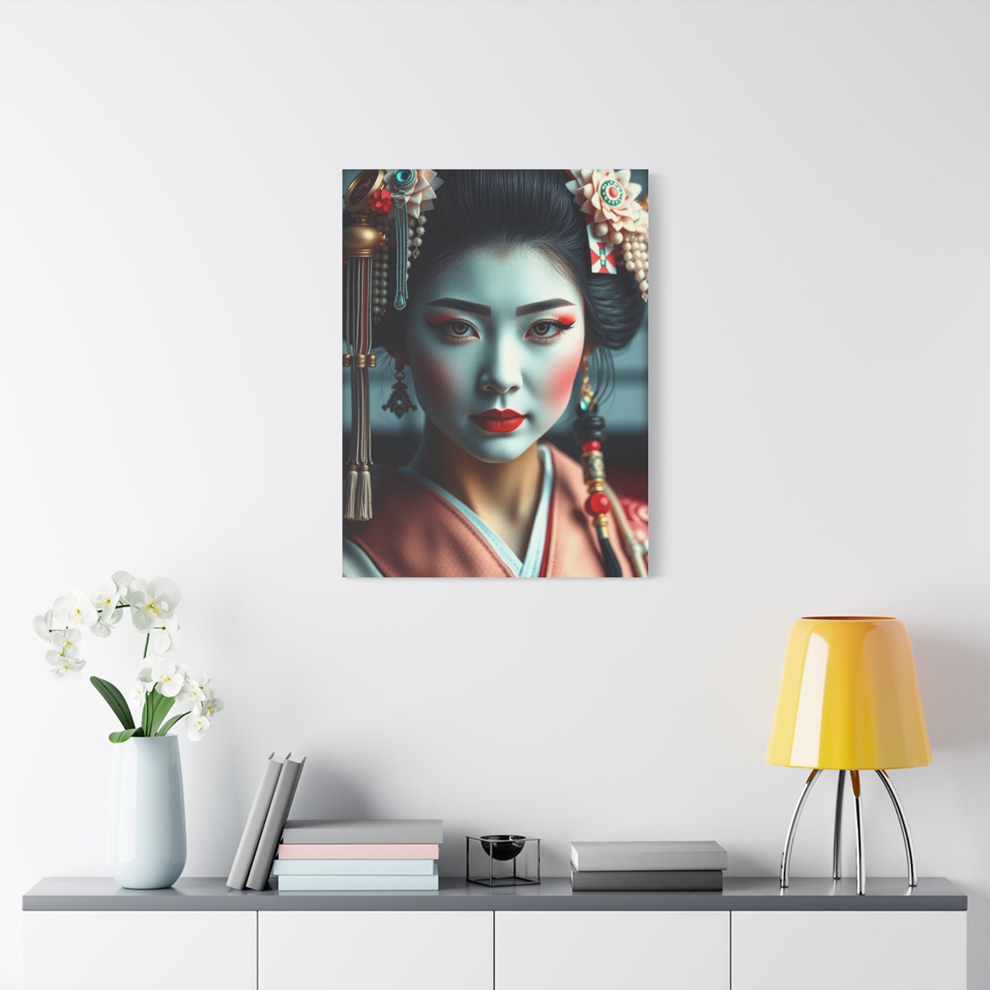 Geisha Art Canvas Art 4 Wall Art & Canvas Print