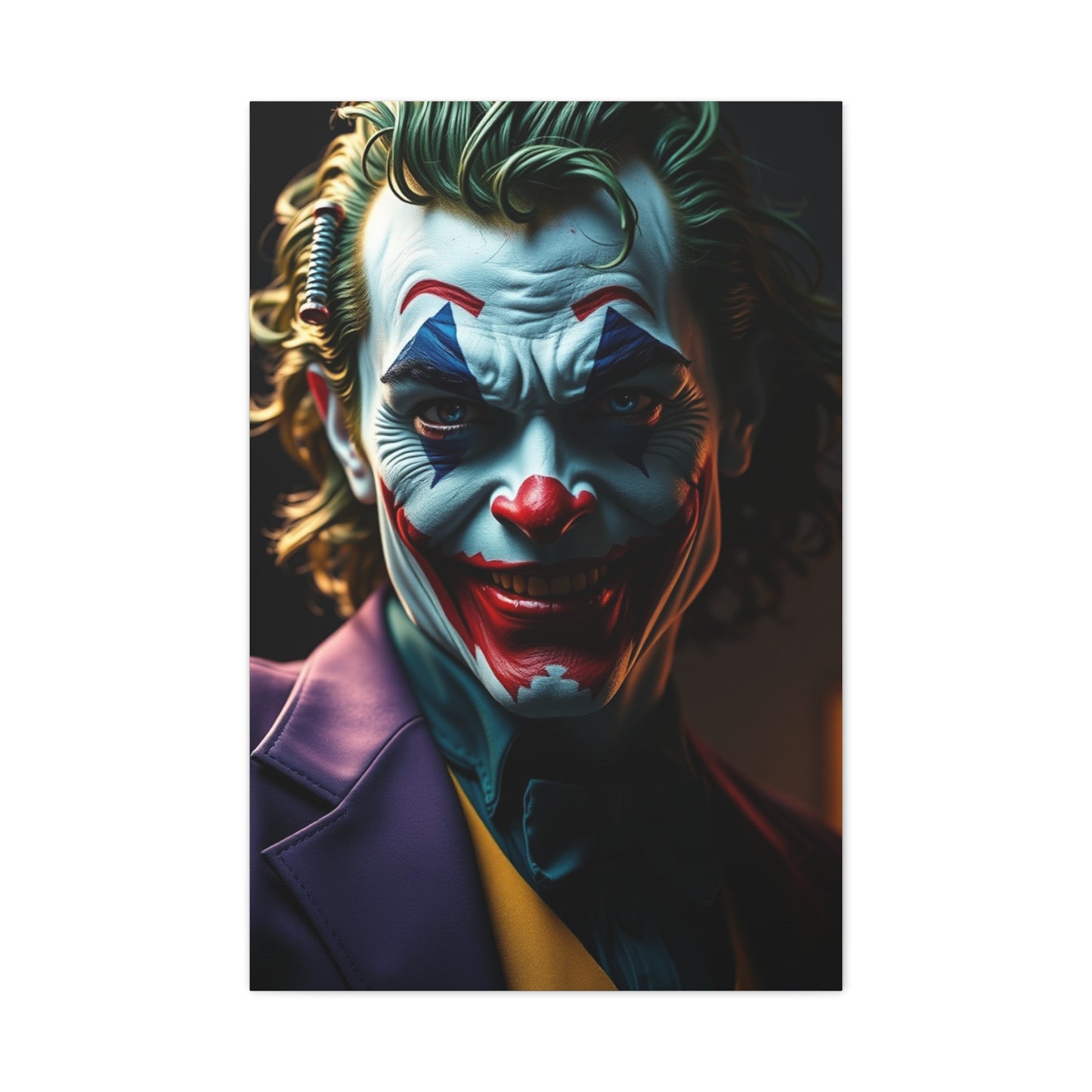 The Joker Art Canvas Art 1 Wall Art & Canvas Print