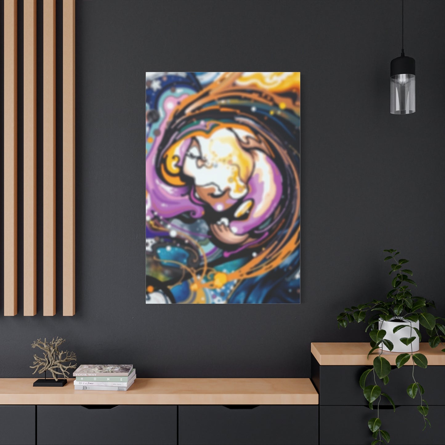 Mystical Expressionist Canvas Wall Art & Canvas Print