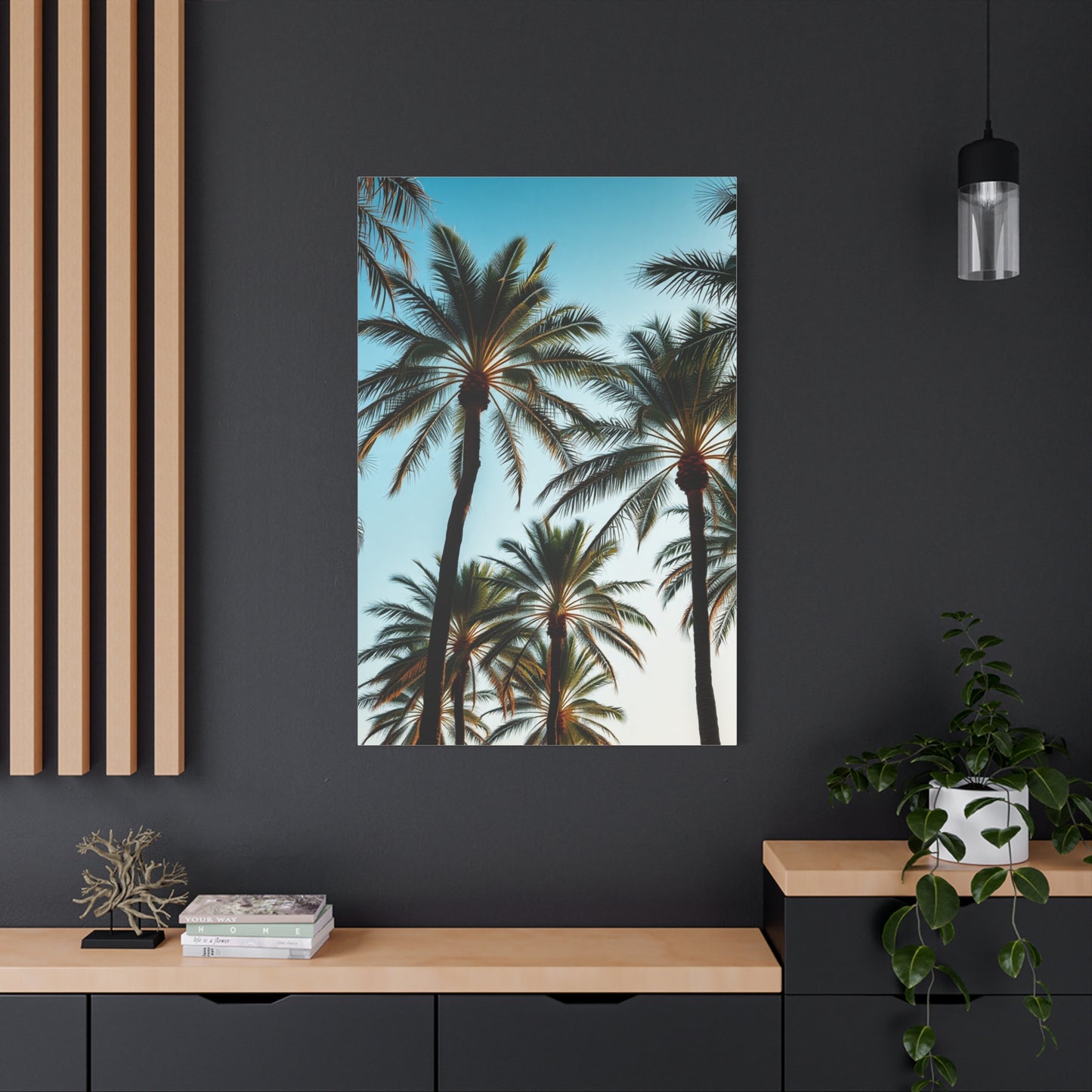 Opulent Palms Canvas Wall Art & Canvas Print