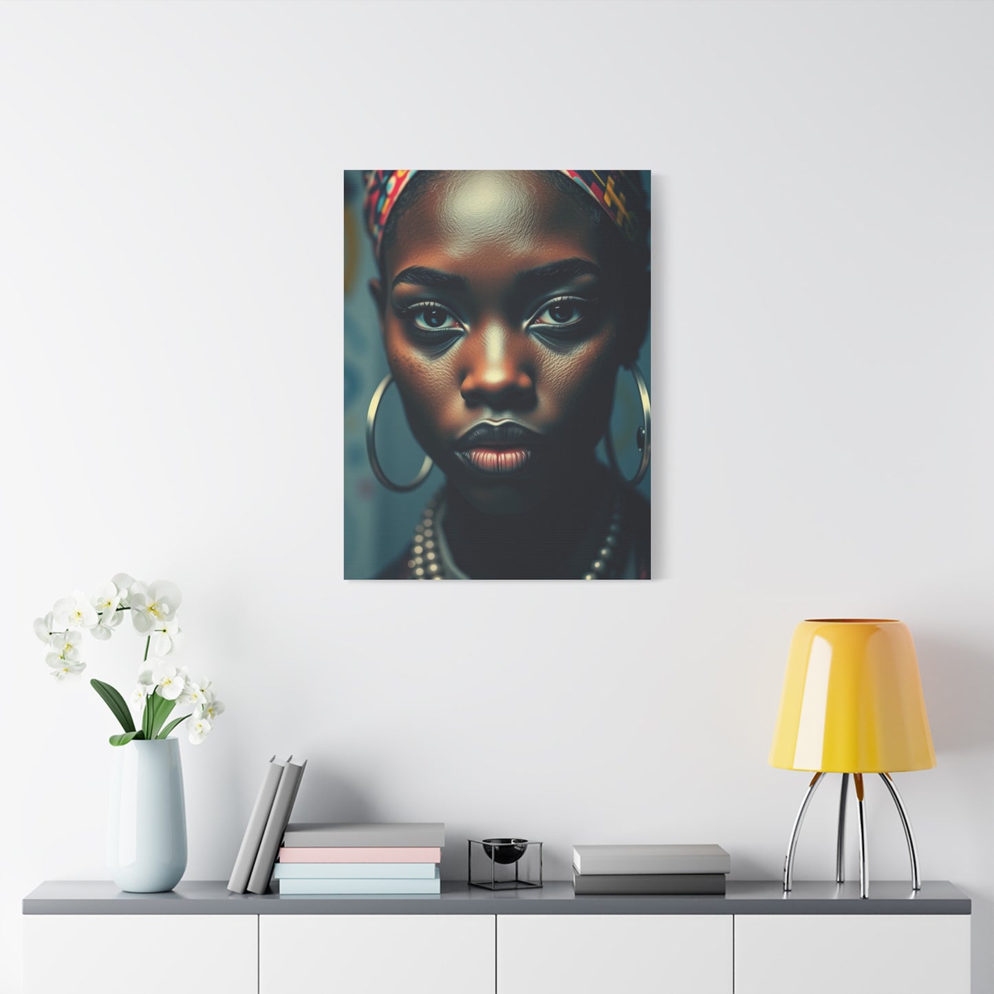 Baroness of Basquiats Chromatic Dream Wall Art & Canvas Print