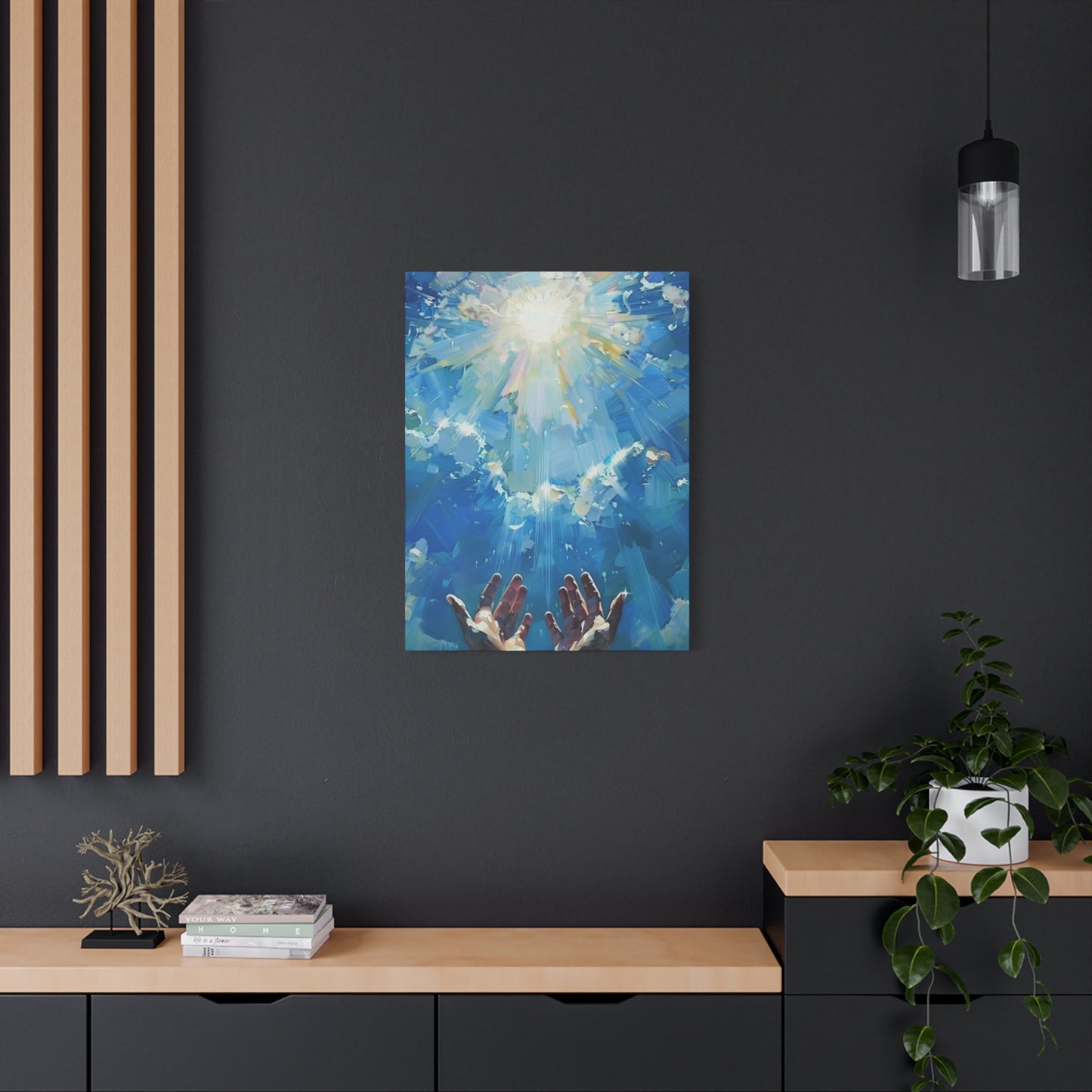 God Light Hope Wall Art & Canvas Prints